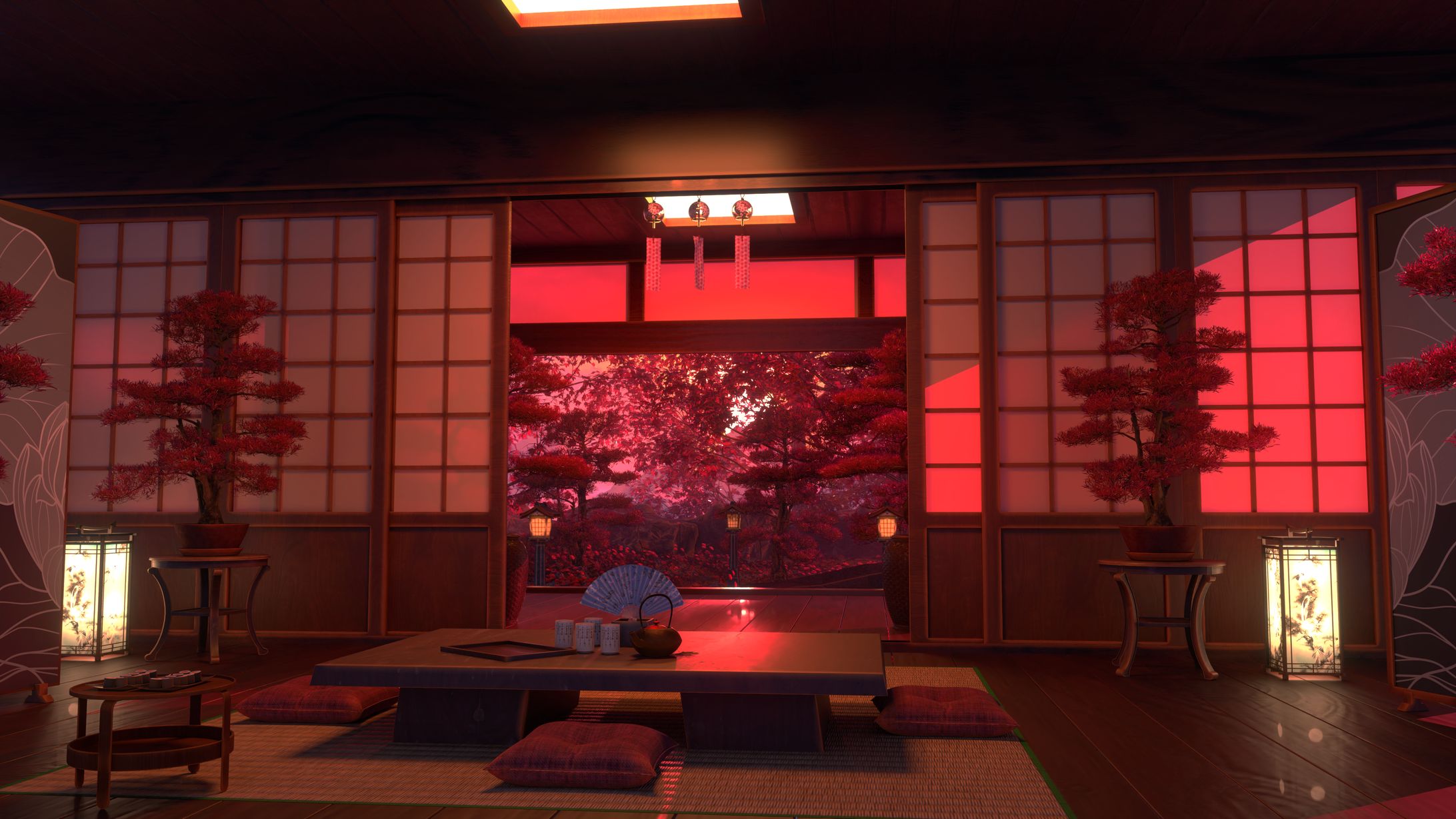 3D Rendered Background Illustration -1