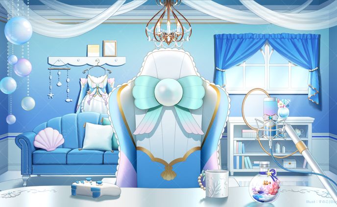 Luminaria Production所属 蒼唯みなと様｜配信背景