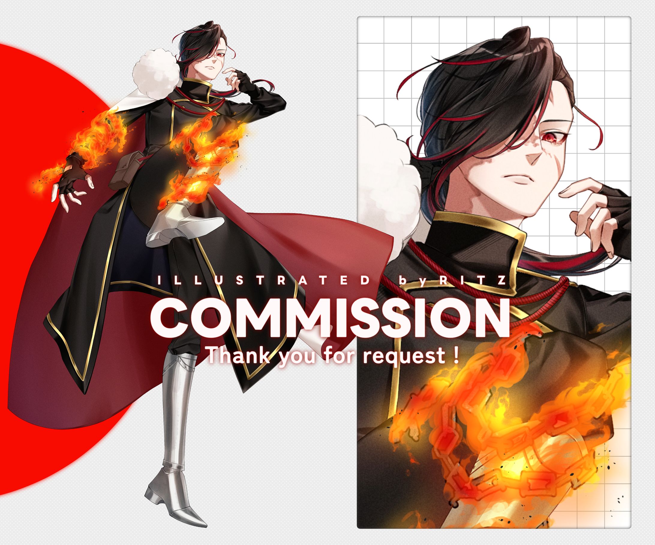 【ご依頼品】TRPG用 立ち絵制作 27-1