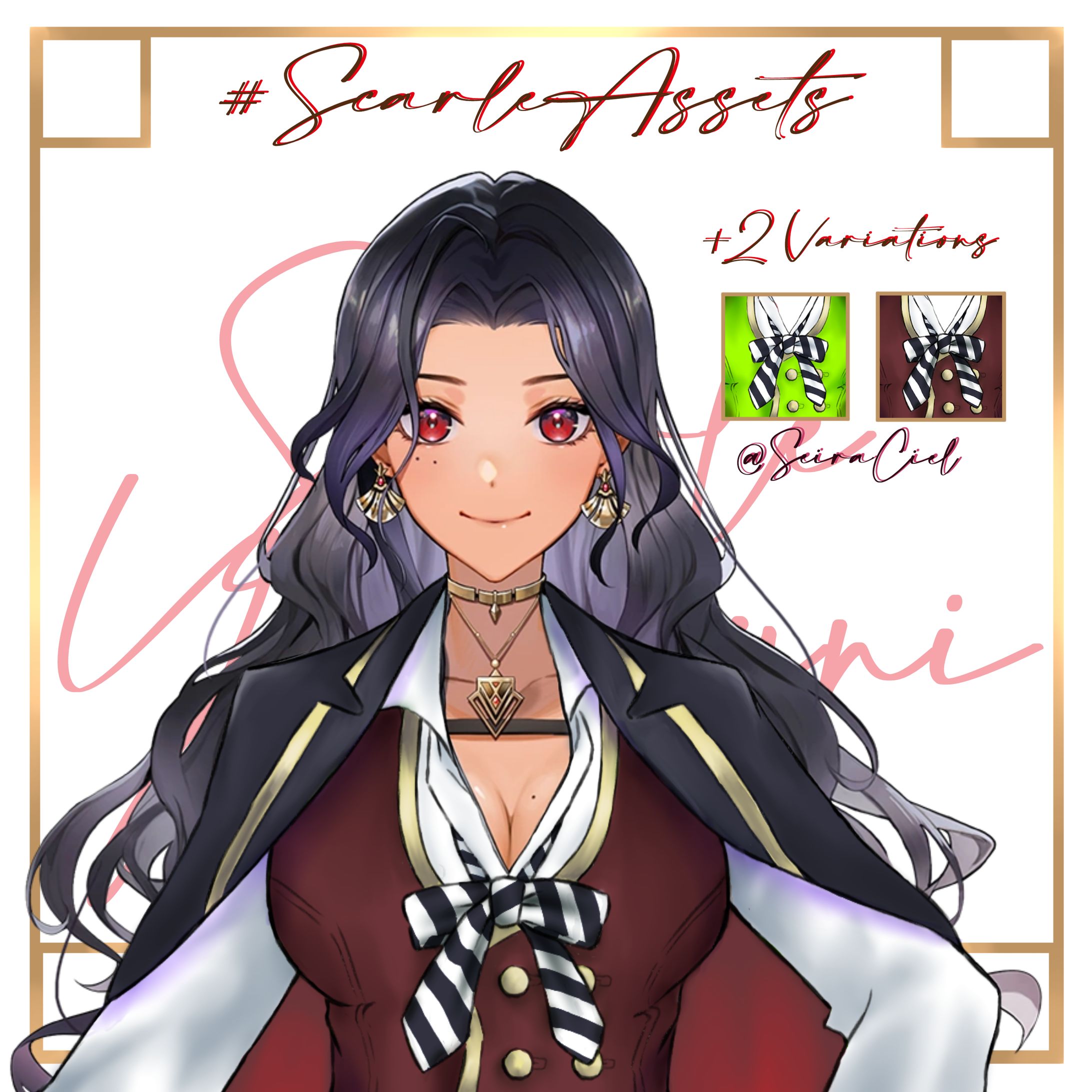 スカーレ ヨナグニ ツイステVtuber素材-1