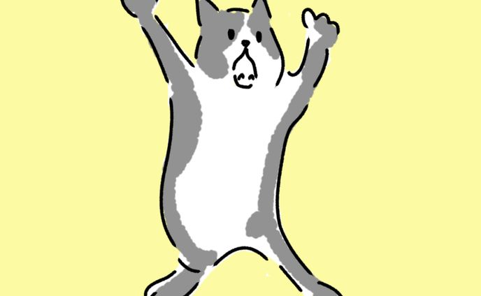 動画、シンプルイラスト