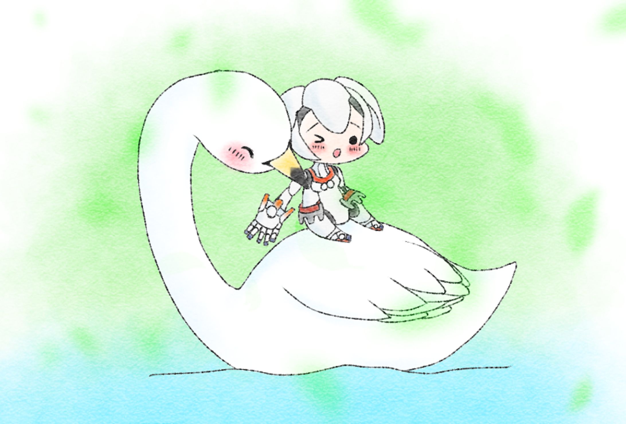 版権イラスト(ガンスリンガーストラトス)-1