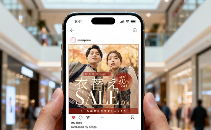 アパレルバナー/インスタ広告バナー