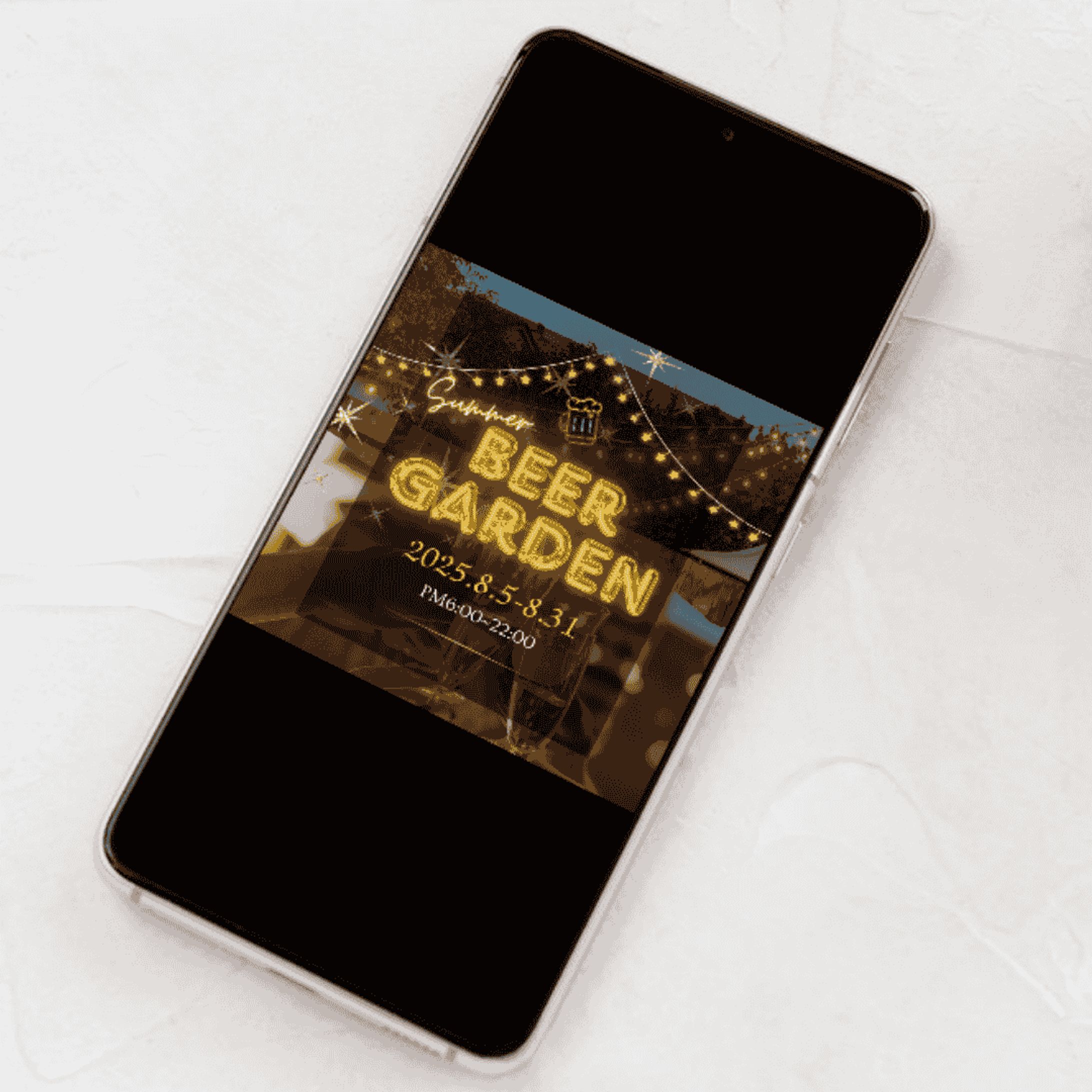 ビアガーデン｜バナー｜-1