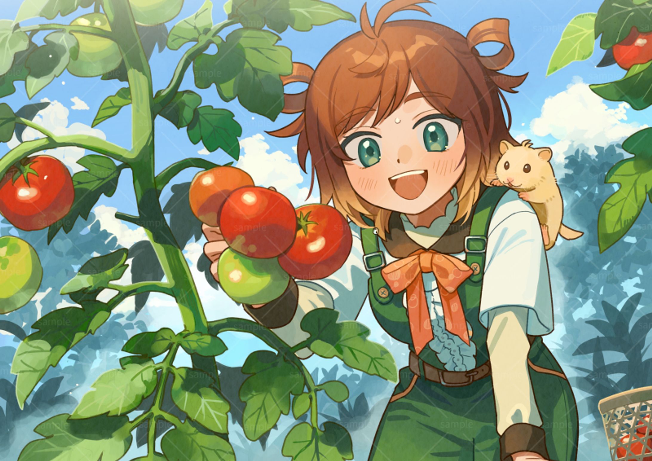 一枚絵イラスト-1