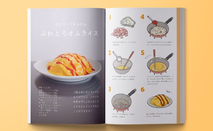 【モックアップ】　料理雑誌