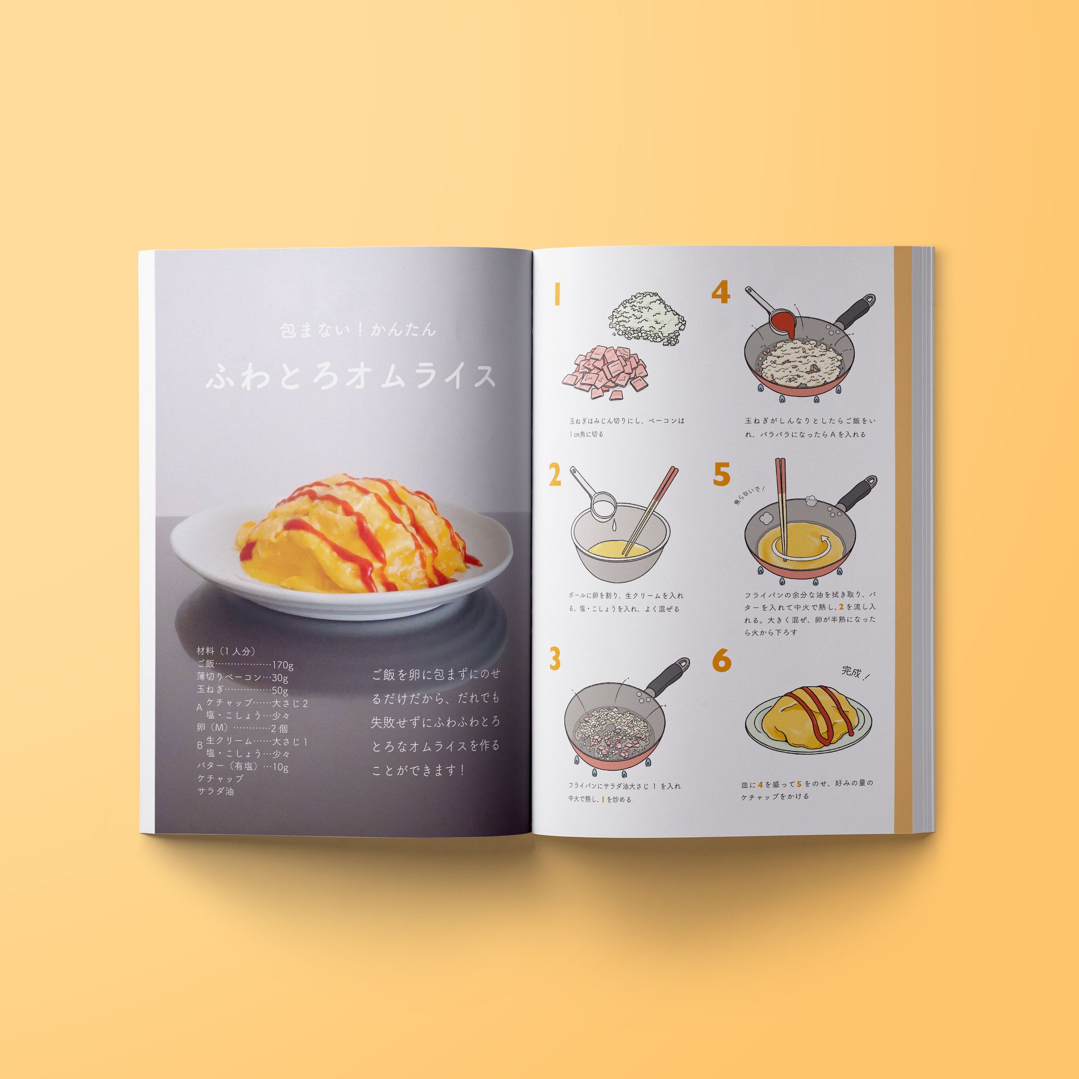 【モックアップ】　料理雑誌-1