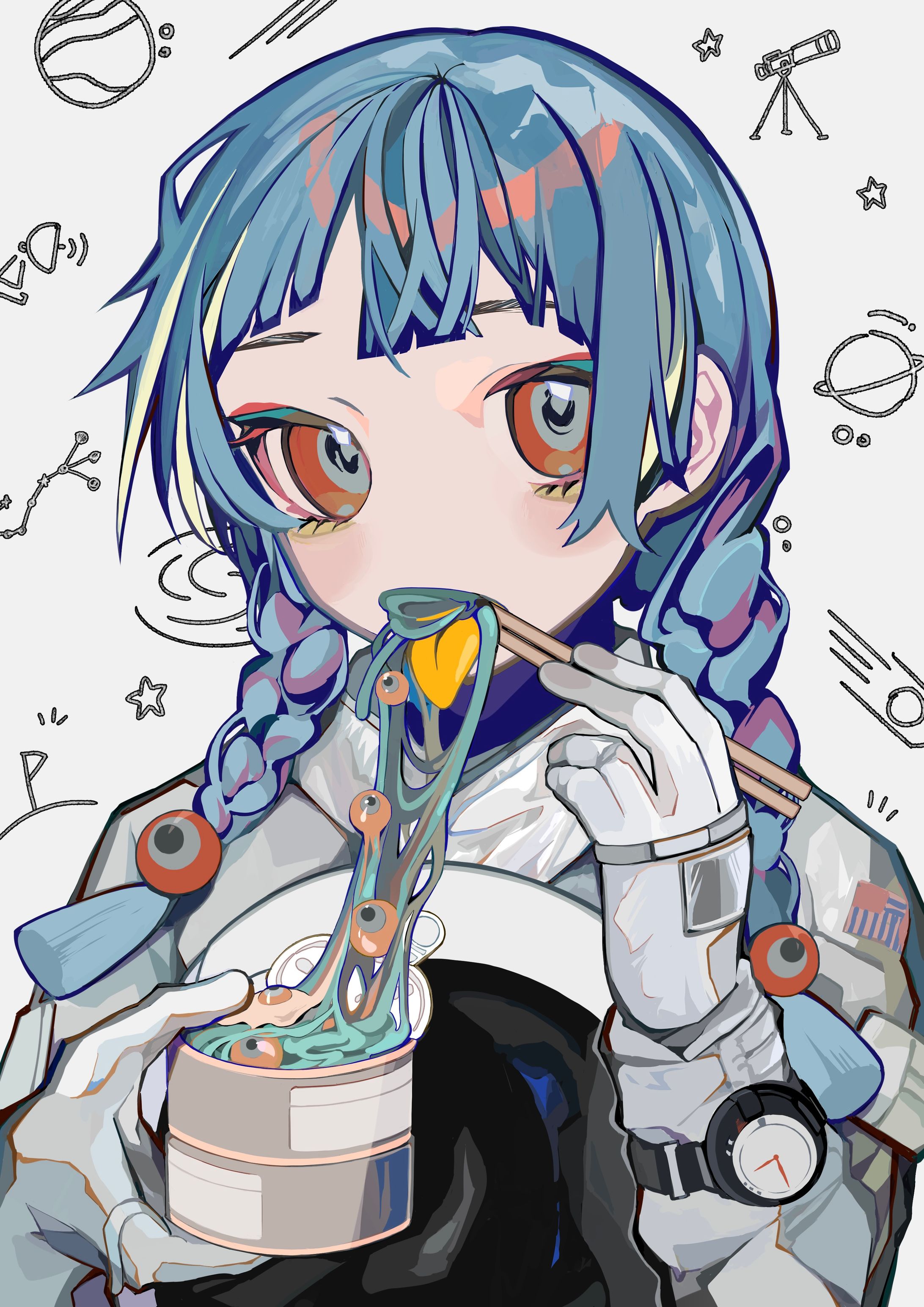 SS70号描き下ろしメイキングイラスト-1