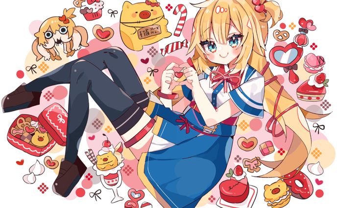 イラスト(等身)、通常配信