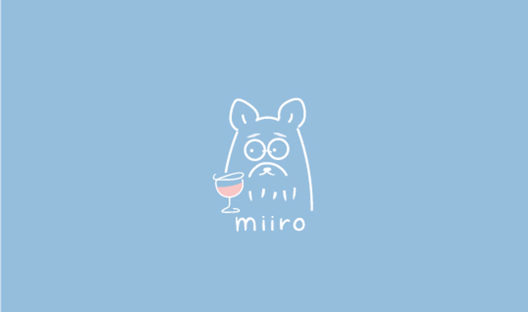 ワインバー　miiro　名刺-1