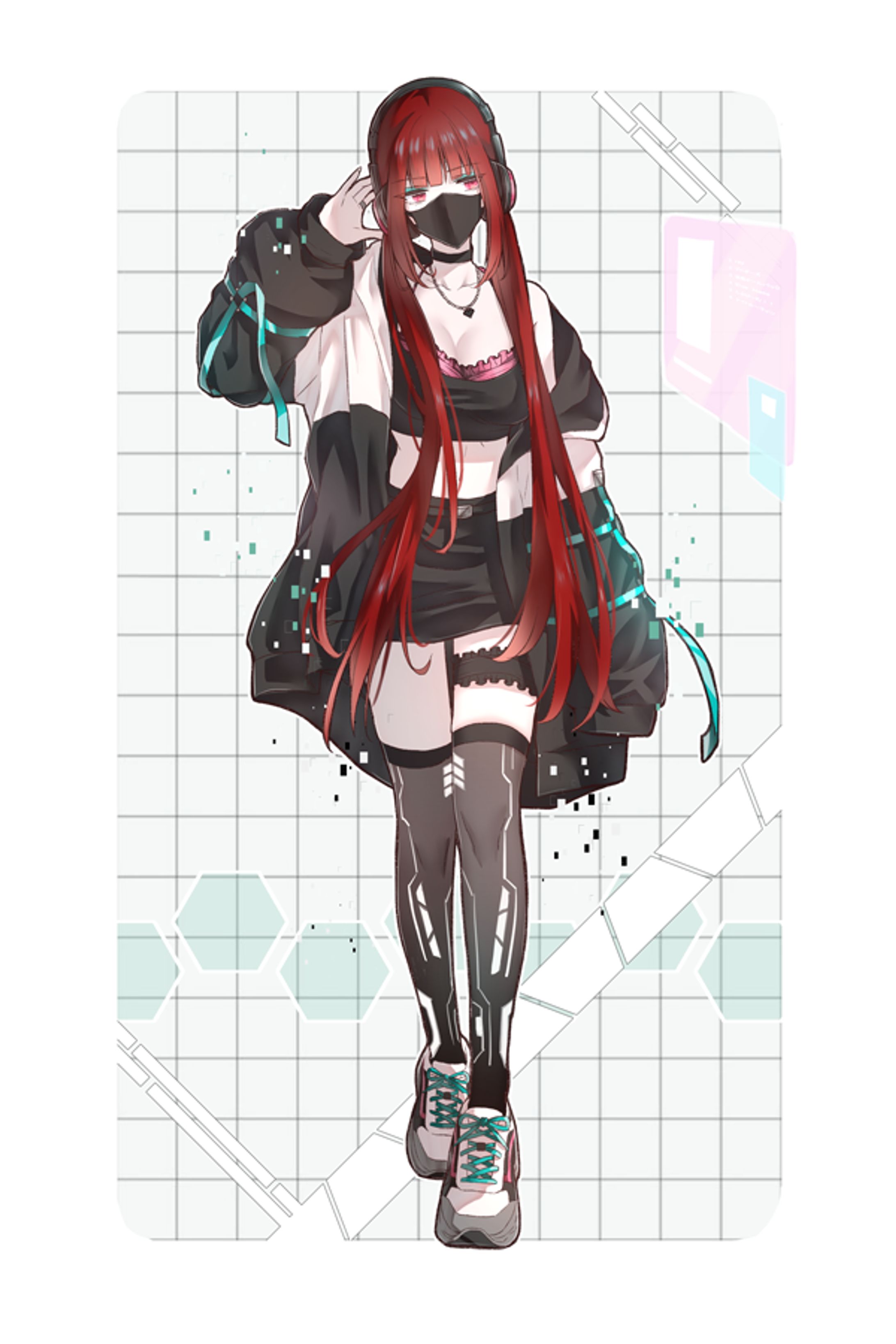 サイバー、立ち絵-1