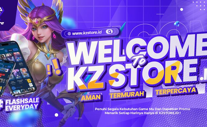 KZ STORE - Website Banner