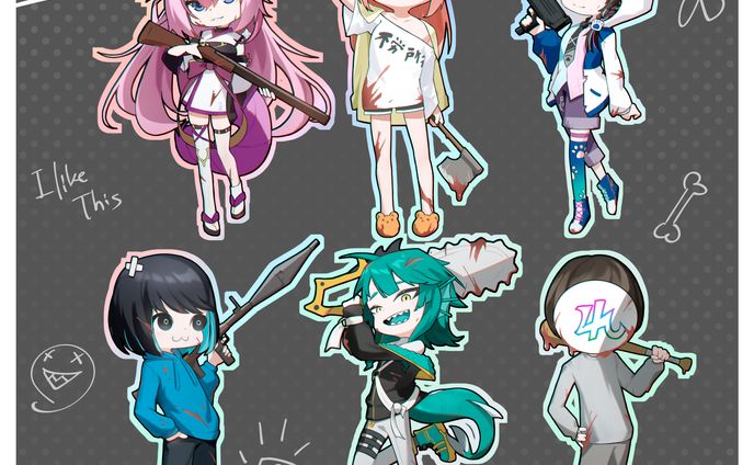 【お仕事】SDイラスト￤ドゥームズデイ-イベント-6名様