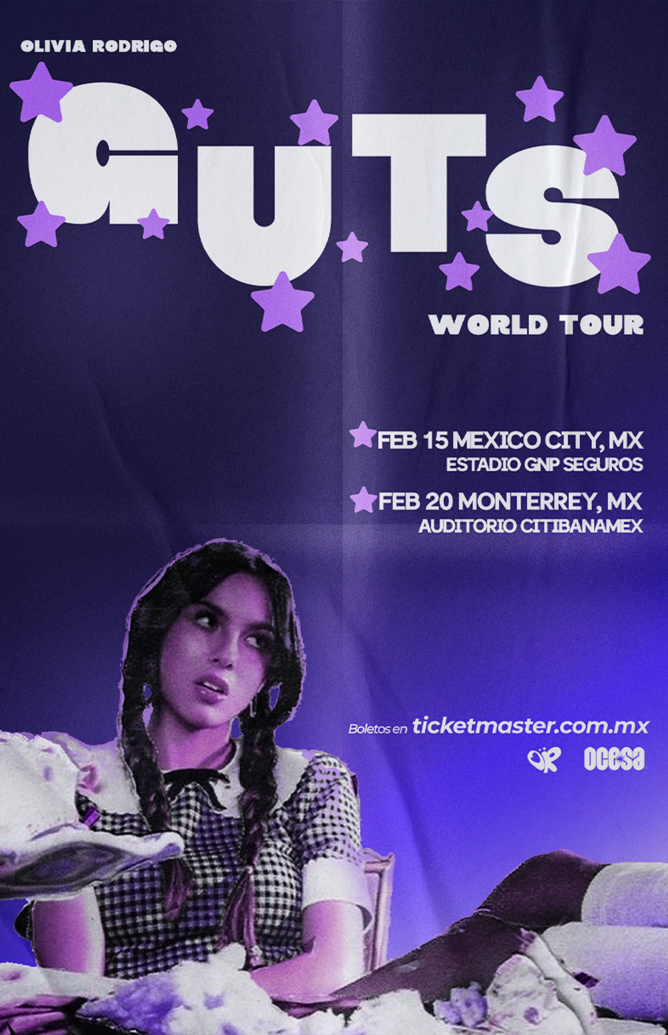 Fake poster - Olivia Rodrigo guts tour-1