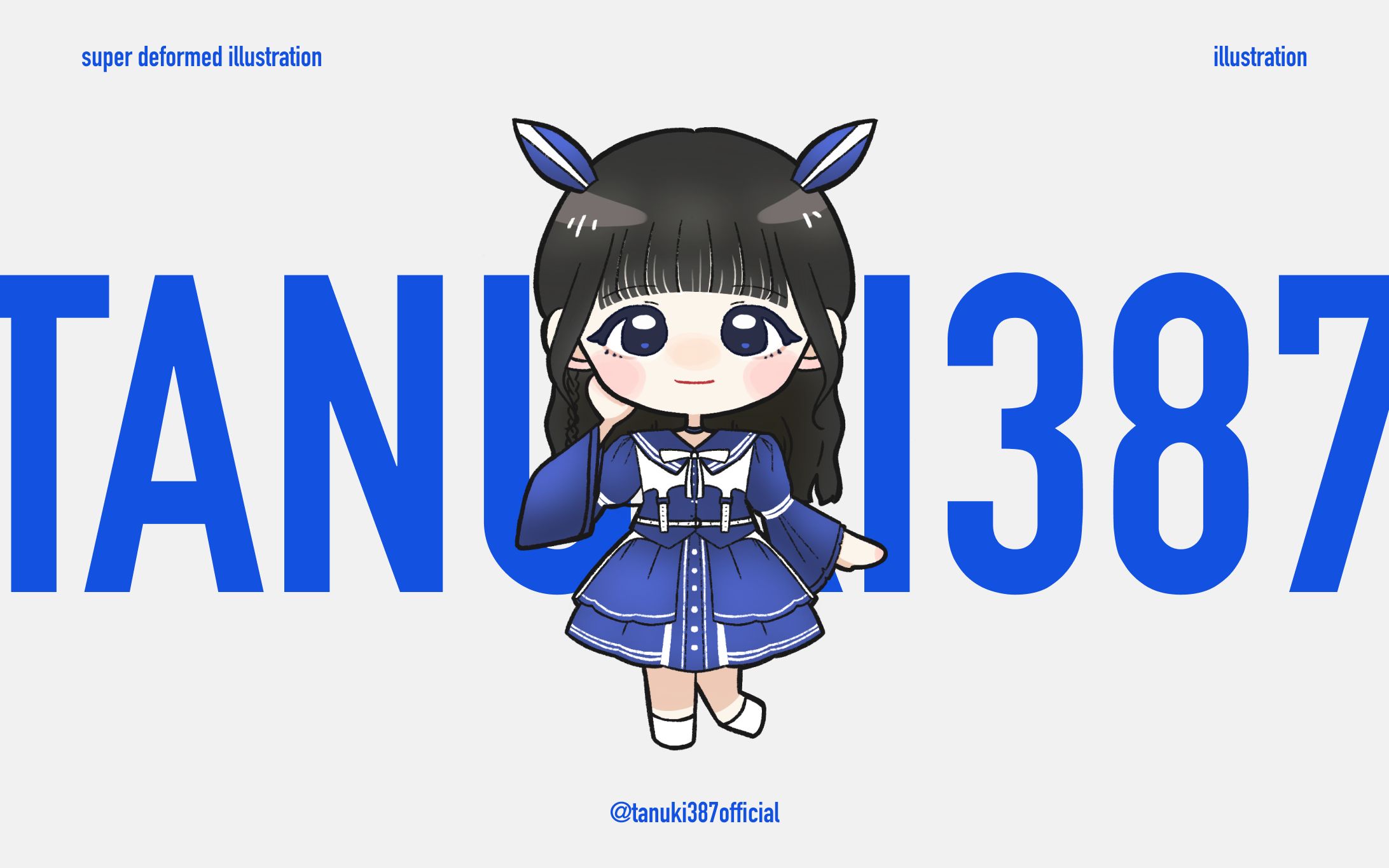 【 SDイラスト 】2025年橋本侑芽さん生誕委員様-1