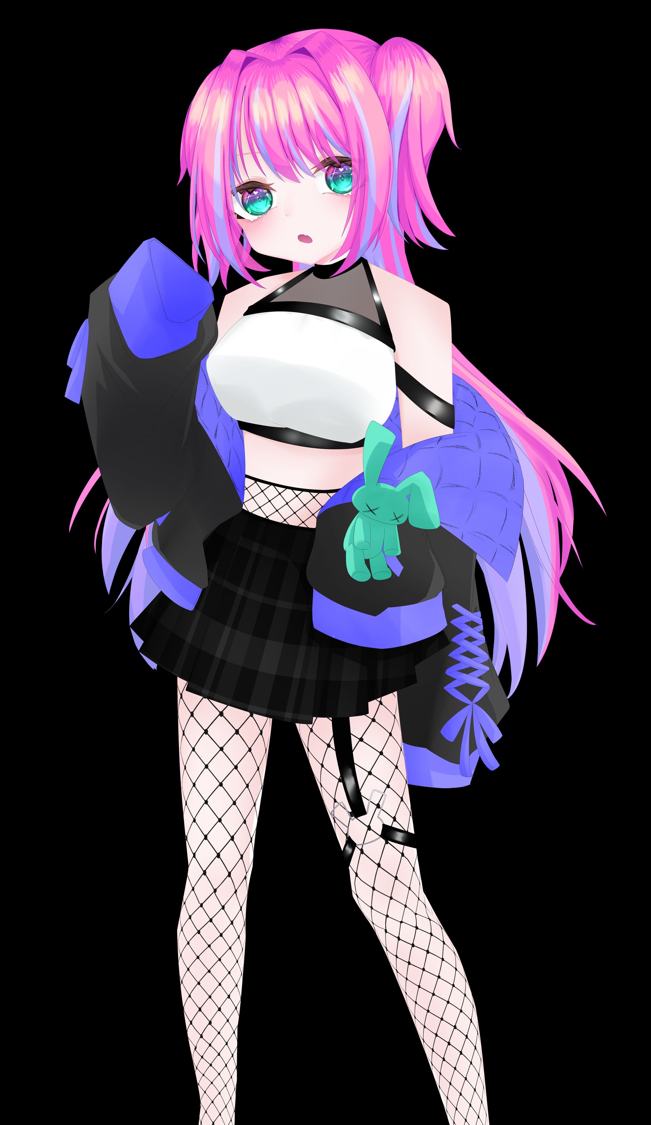 Vtuber 羽月うづは キービジュアル-1