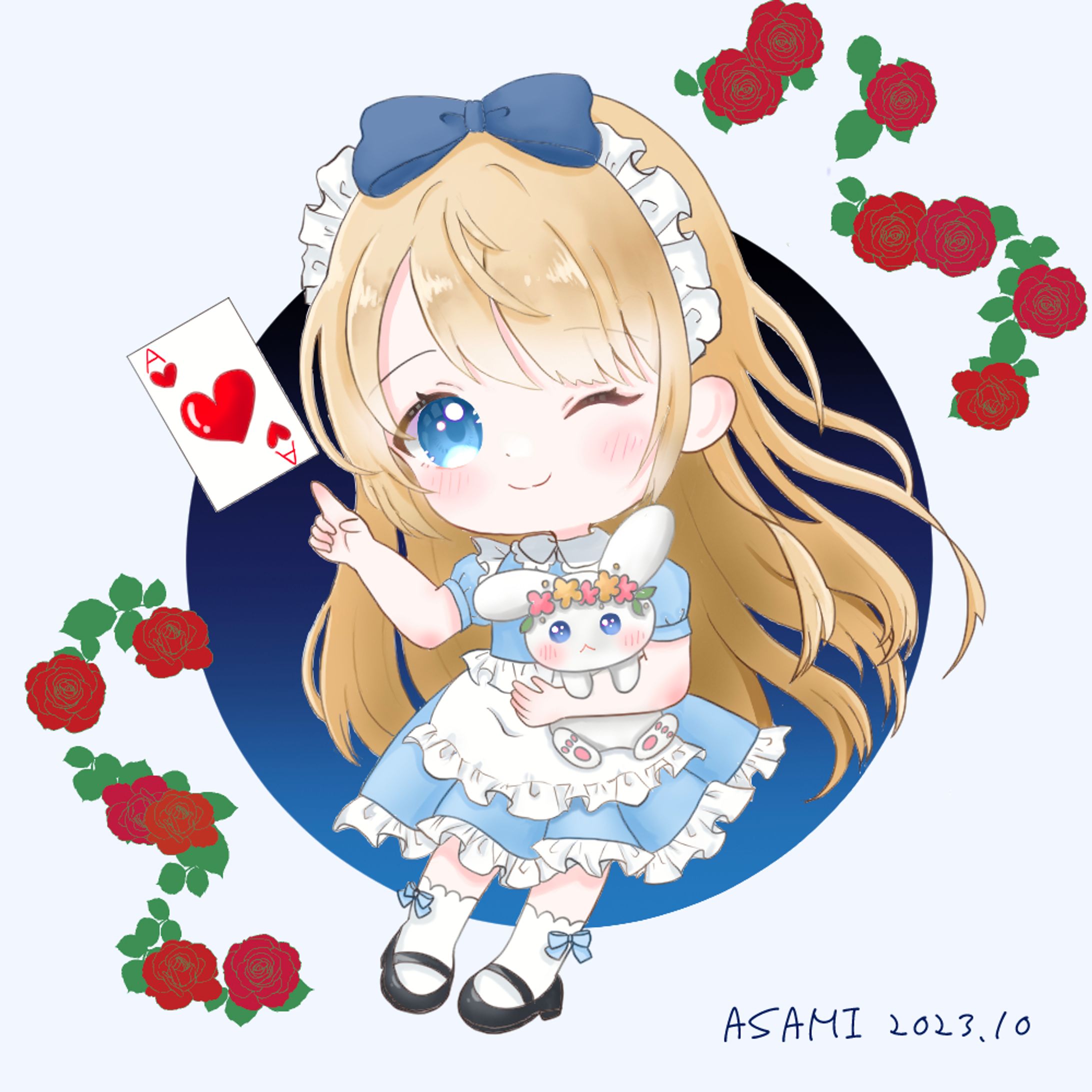 Alice in Wonderland as a mini character-1