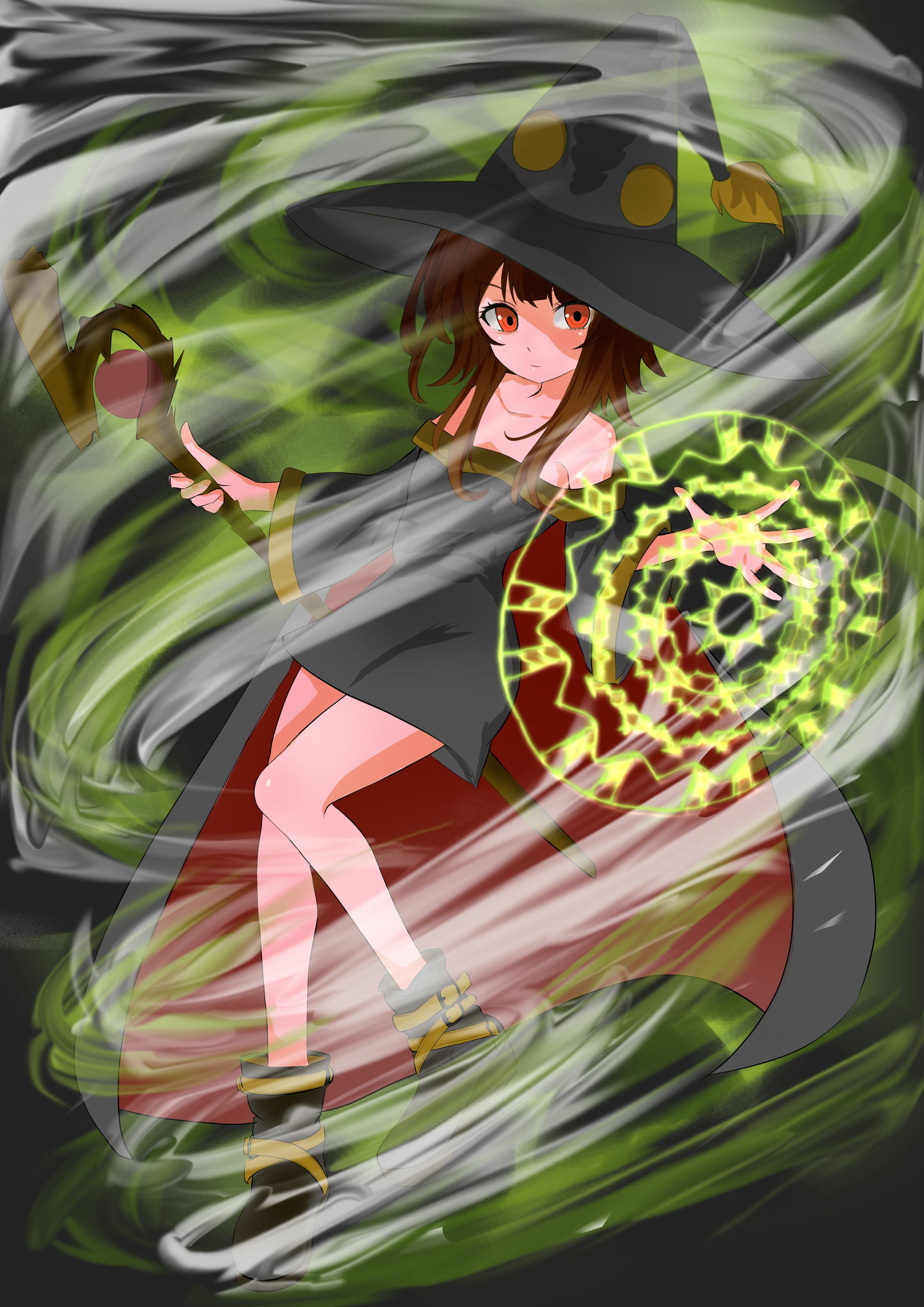 風の魔法エフェクト-1