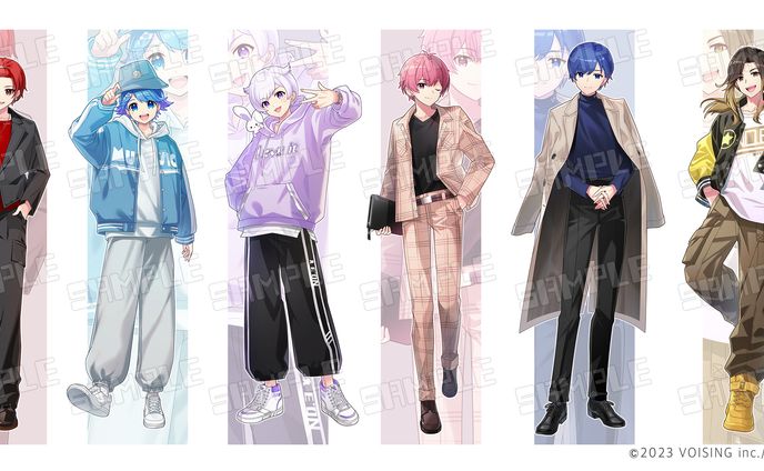 【公式】いれいす トレーディングシールウエハース用イラスト