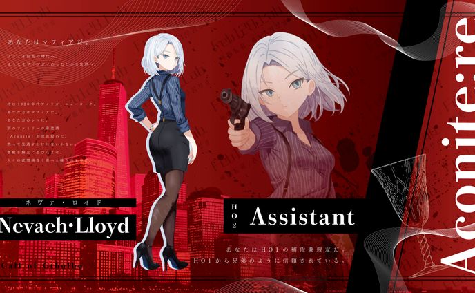 Aconite:re ディスプレイ