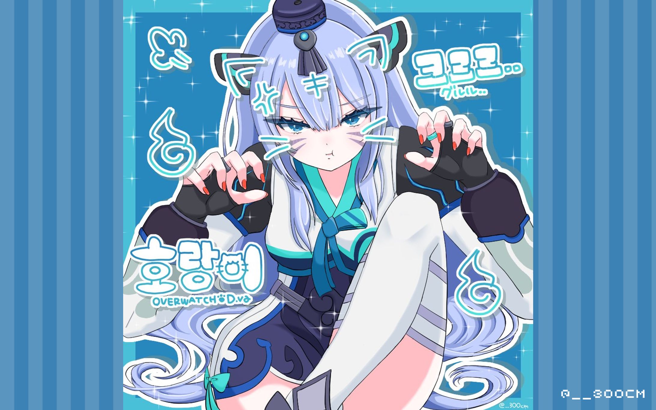 Overwatch 2 D.Va Mythic Skin – Purikura Style-1