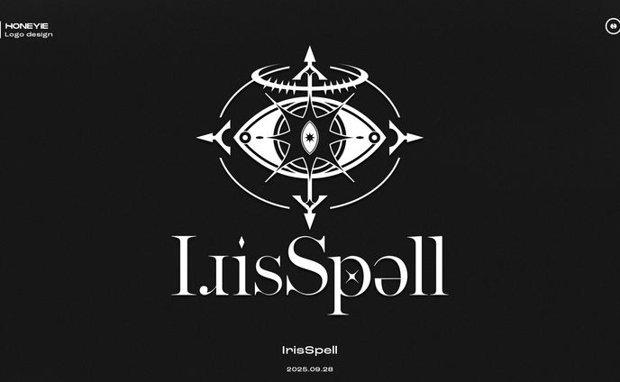 IrisSpell　ロゴデザイン