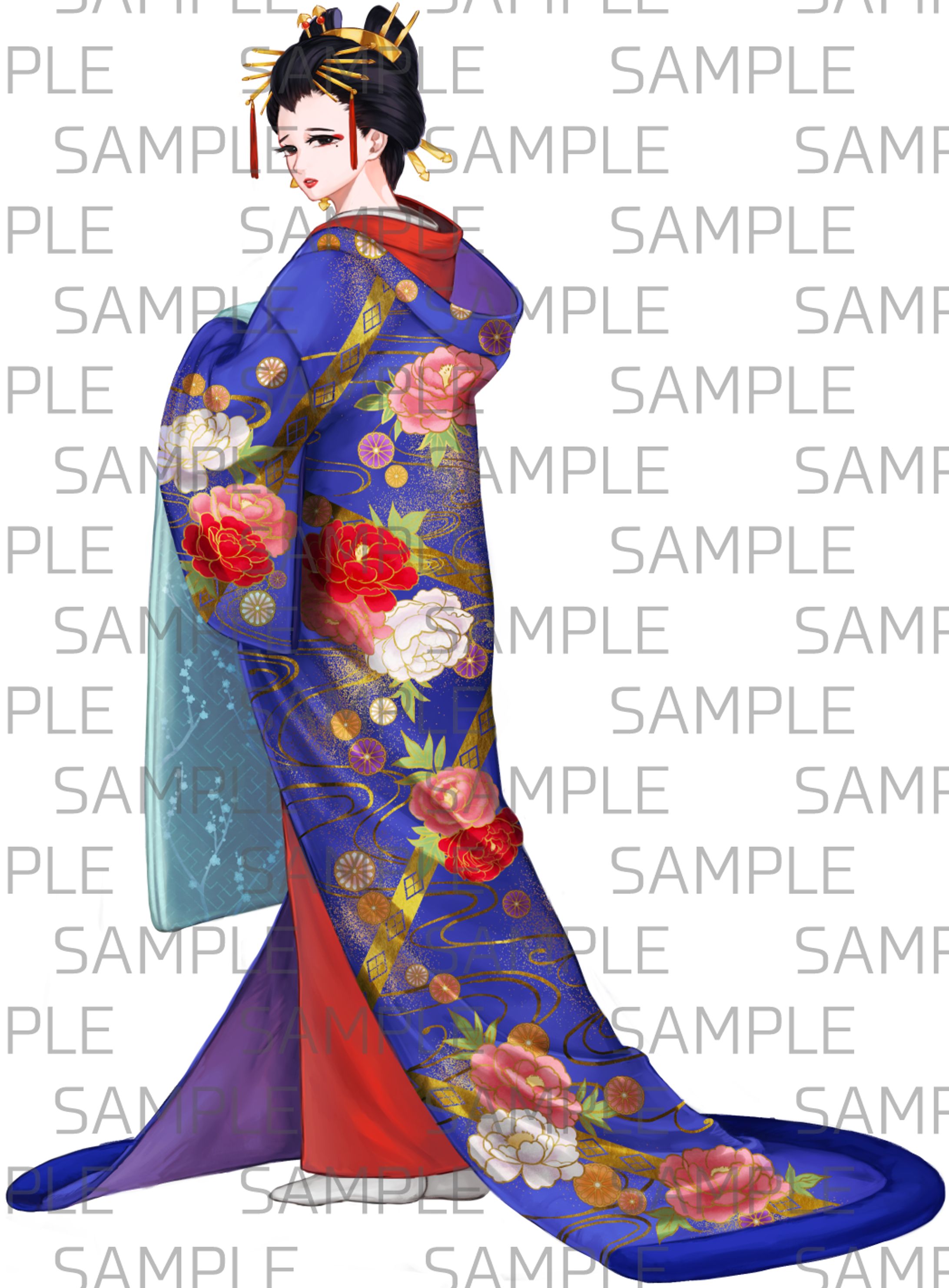 【依頼品】花街哀歌-Marble- NPC【TRPG立ち絵】-1
