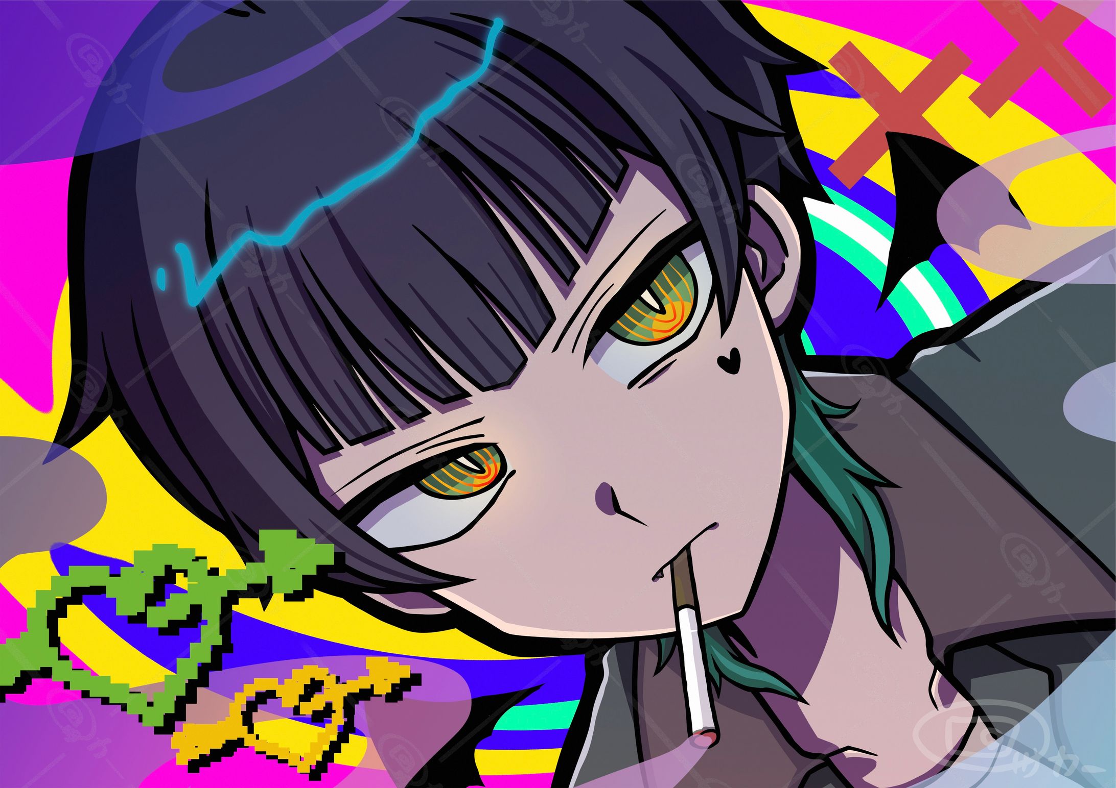 【FA】IRIAMライバー イラスト-1