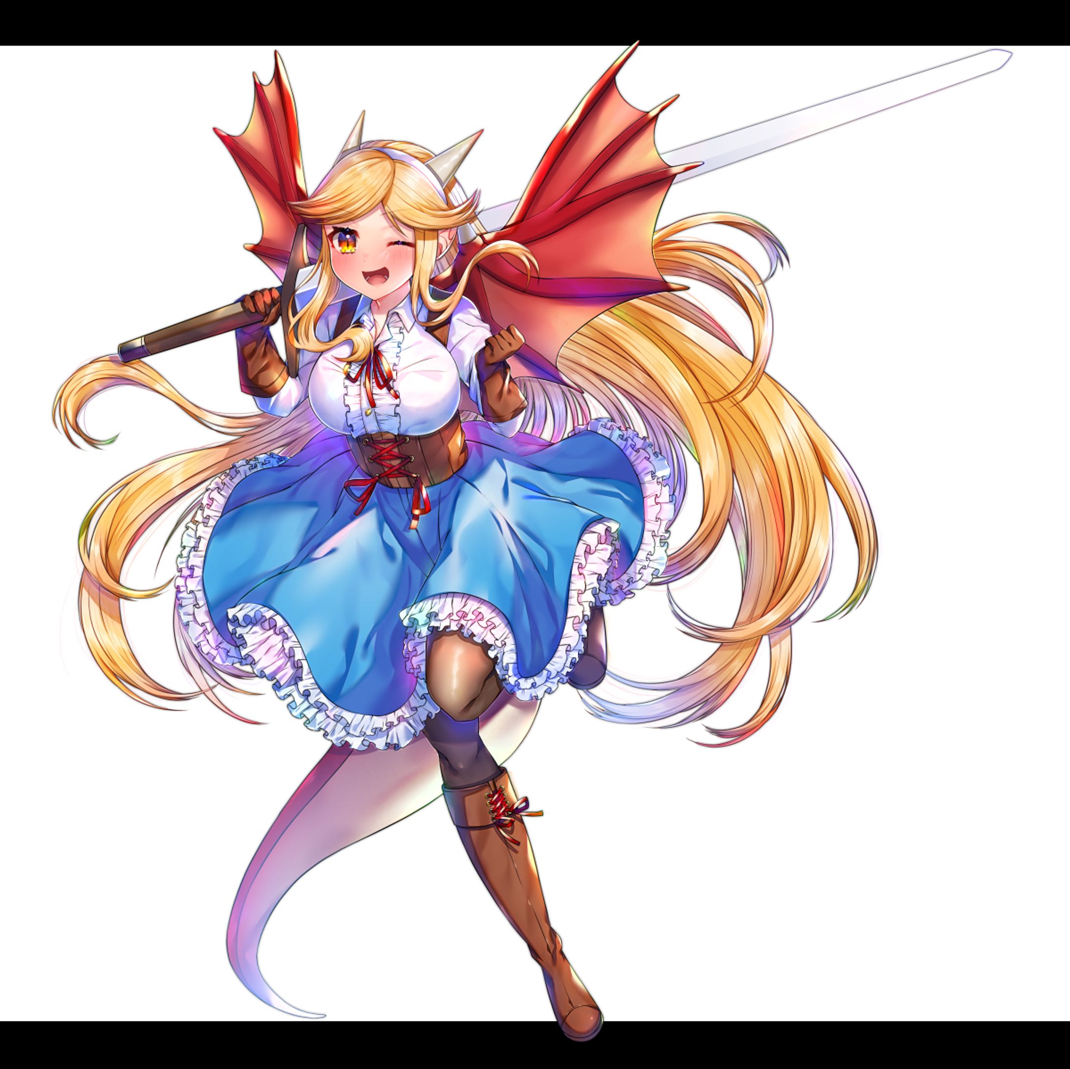 竜少女アリサ　スキン-1