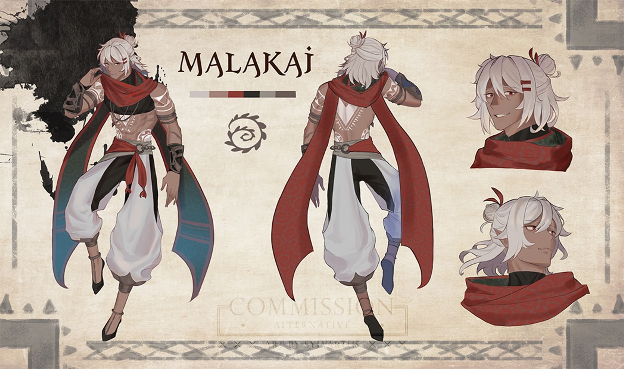 Character Design Sheet Commission-1
