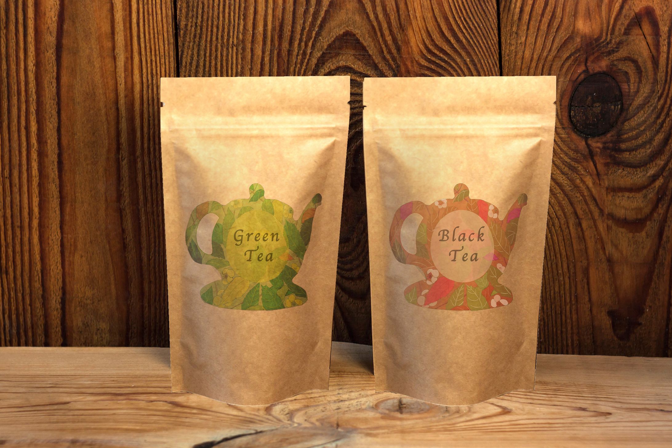 お茶のパッケージ（Tea packaging)-1