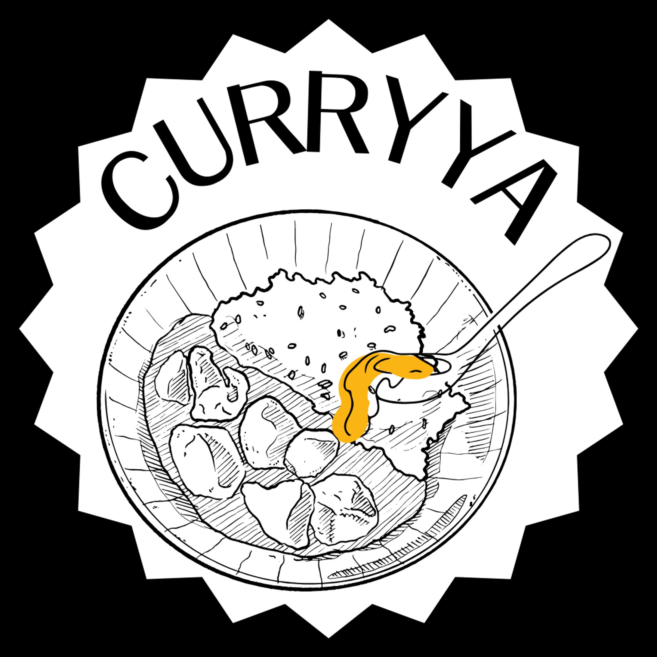 カレー屋さん(仮)のロゴ-1