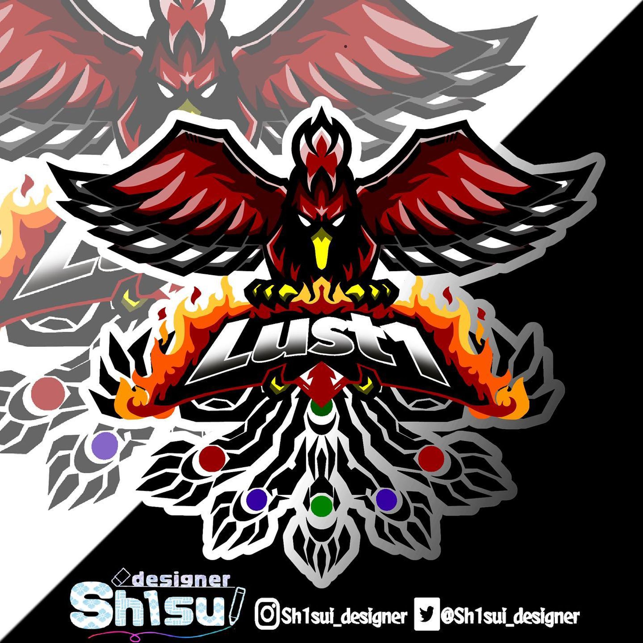 ❖Mascot logo❖

concept:孔雀+勝利+意志

text:Lust1

Plz Twitter Follow& like

#マスコットロゴ #Mascotlogo #キャラクターロゴ #クランアイコン #クラン #デザイン #イラスト #依頼 #マスコット 
#logo #mascot #design #logodesigner #designer #character #icon #illustration #logos #clanlogo
#esportlogo #esports #mascotlogo #mascotlogoinspirations #mascotdesign #mascotlogoinspirations #teamlogo-1