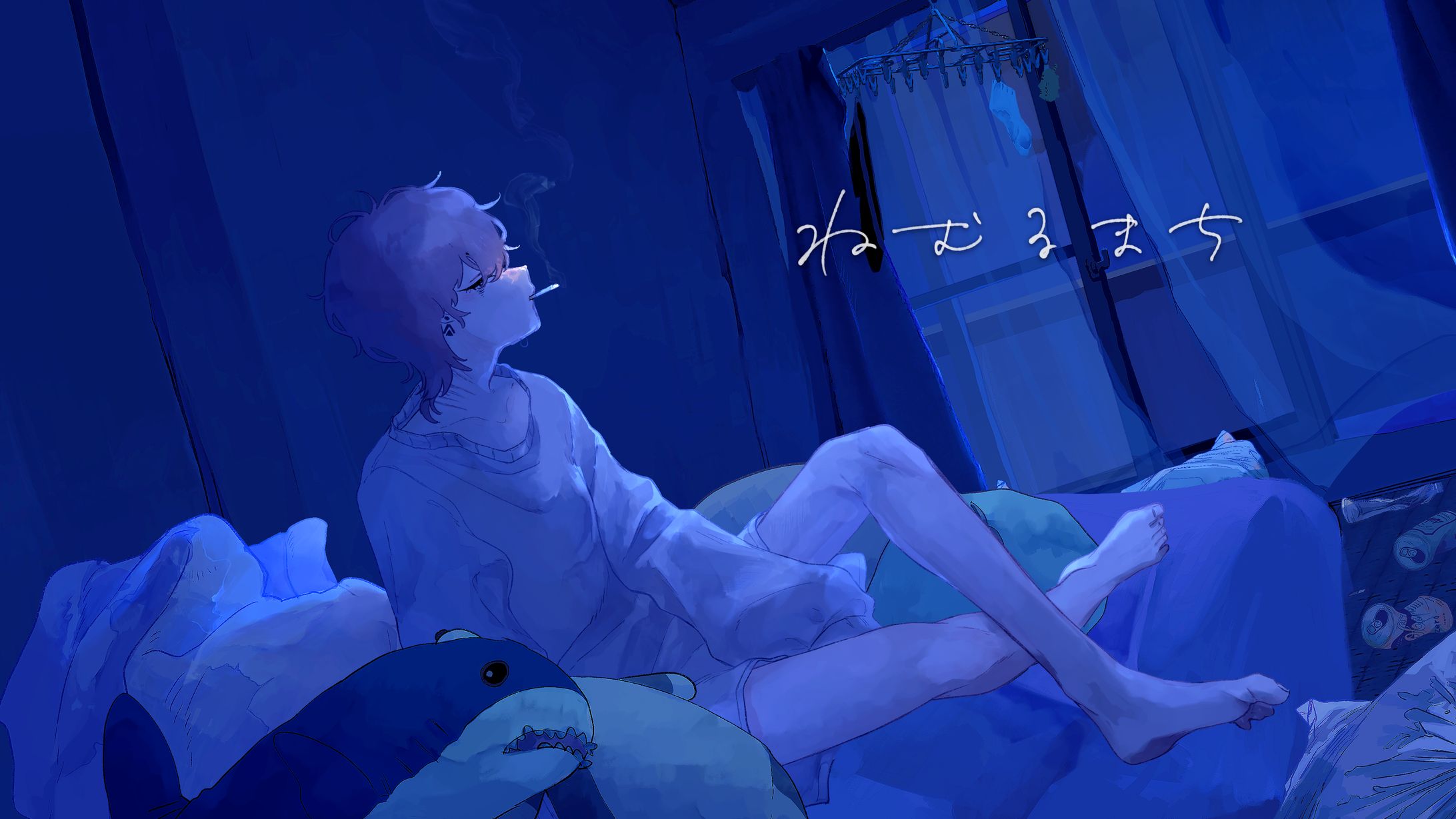 閑地游さん 歌ってみたイラスト-1