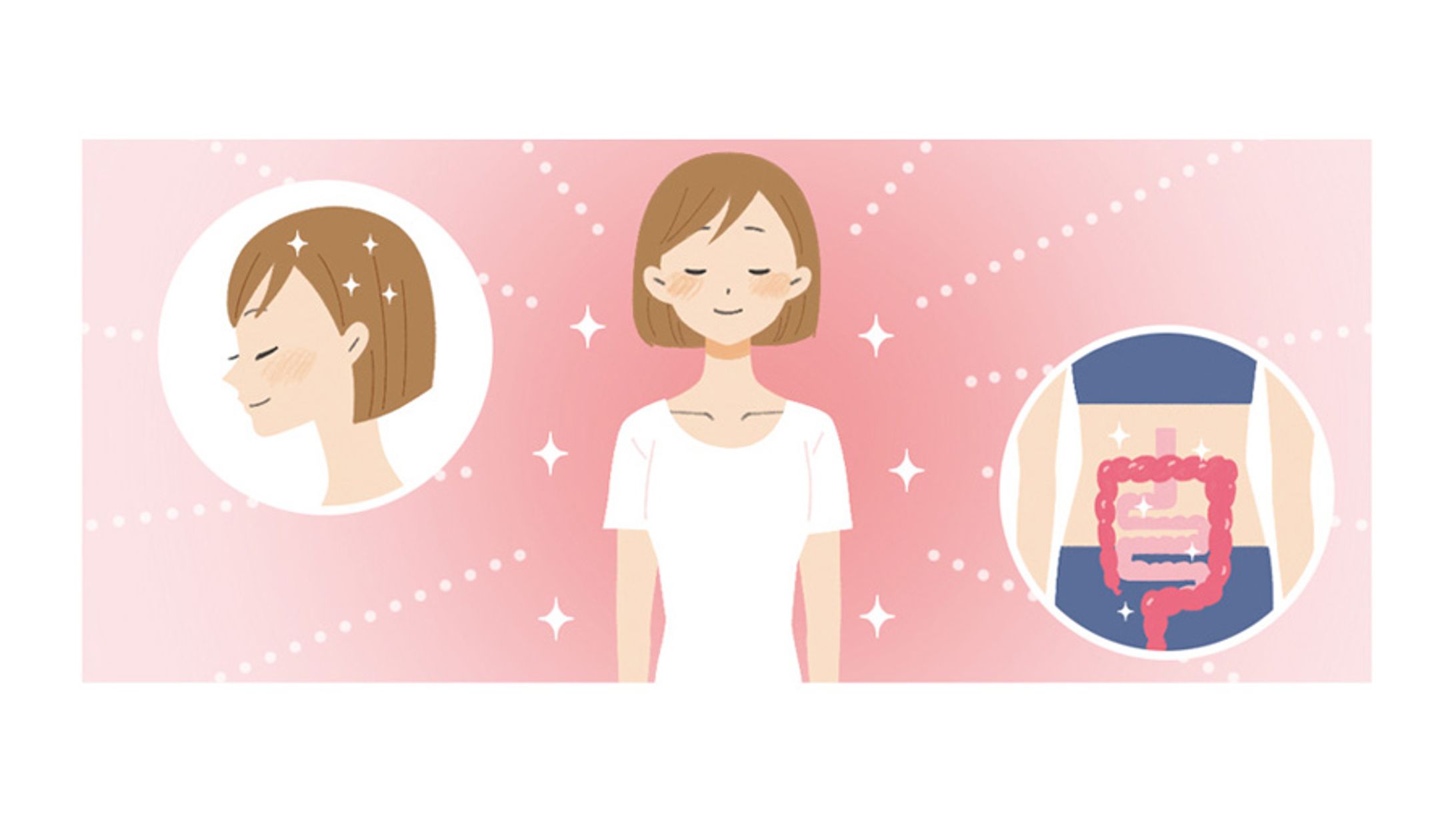 日清製粉グループ「ウェルナビ」よみものカットイラスト-1