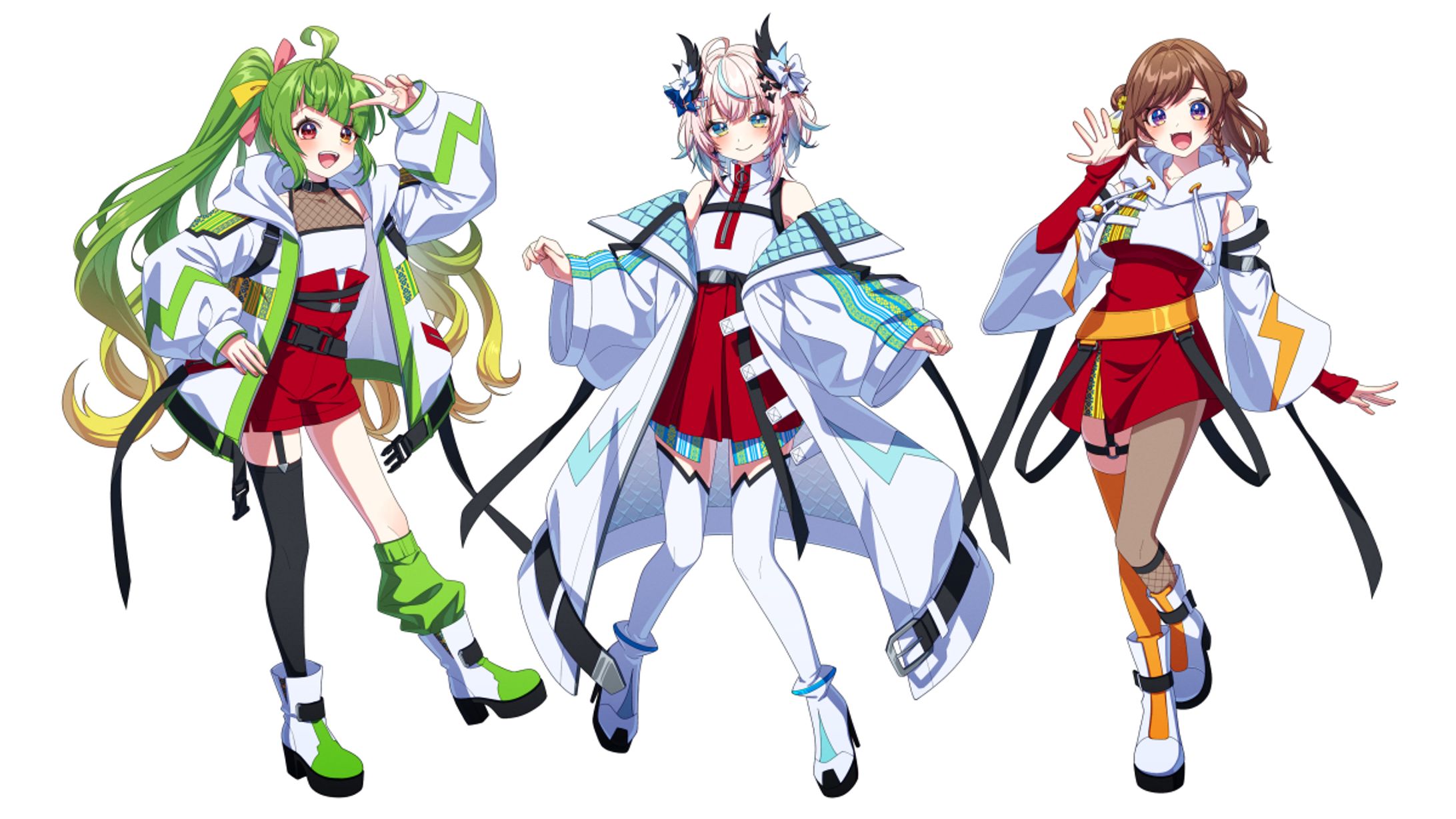 舞鶴よかと様　碧生ねの様　咲乃もこ様　イベントイラスト-1