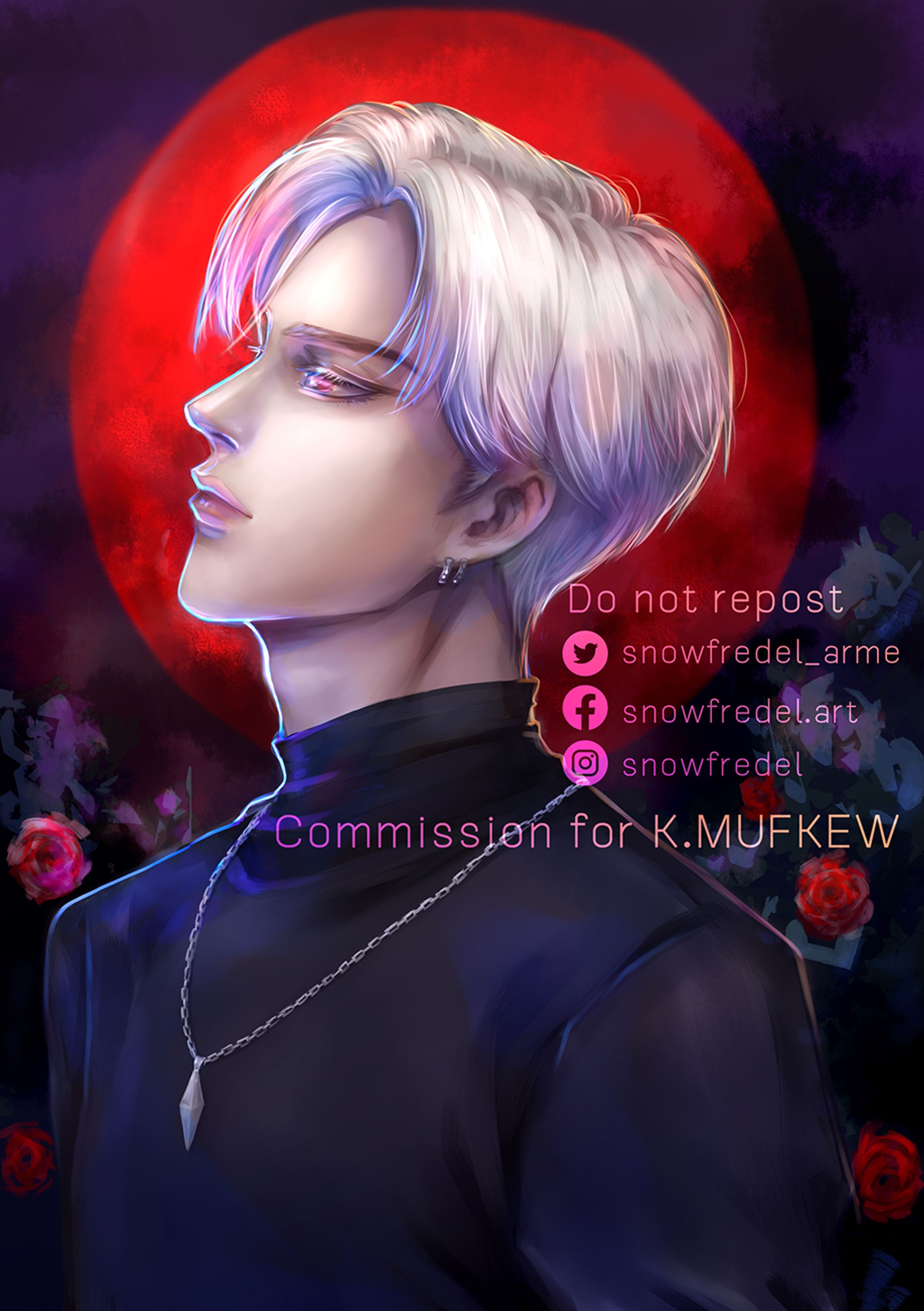 Novel cover Commission 2021-1