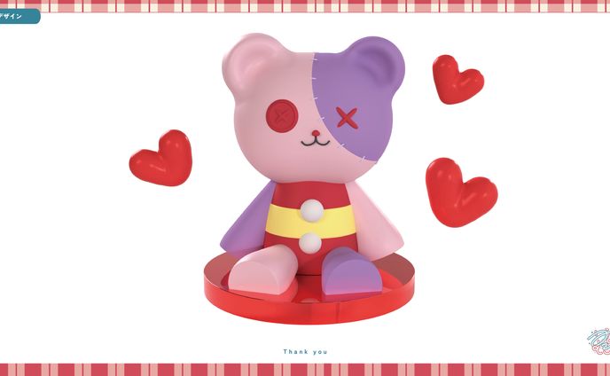 3Dキャラクター_大阪りうくん