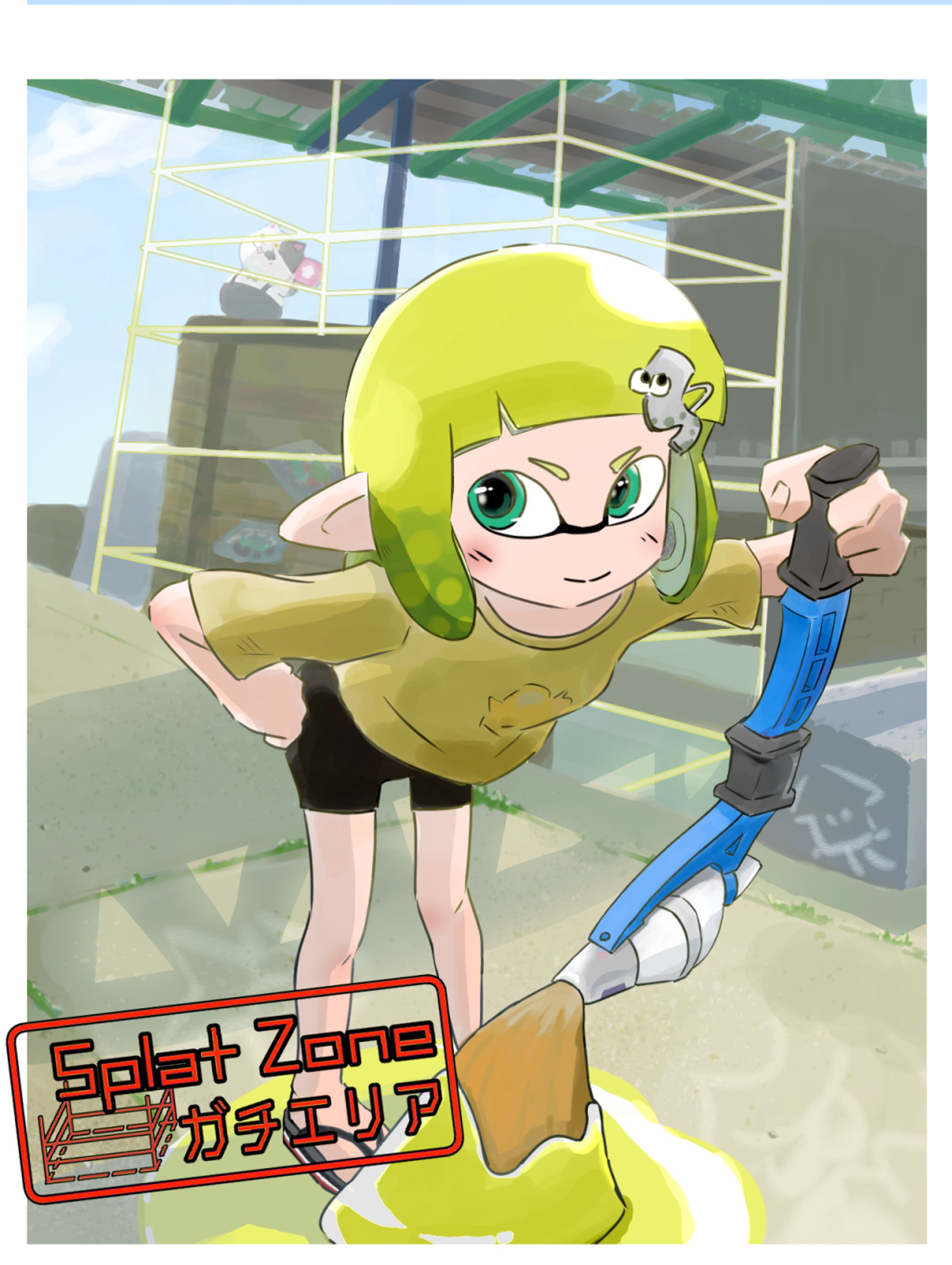 スプラトゥーン2　イカガール＆パブロ-1