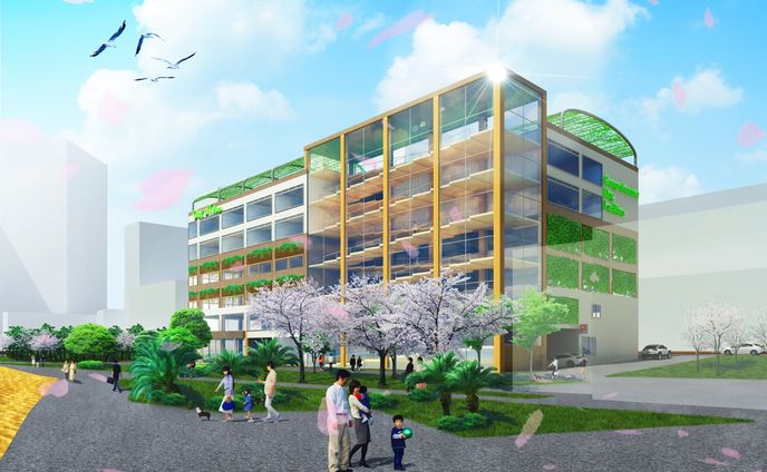 学校卒業作品＿CGパース（2021年）