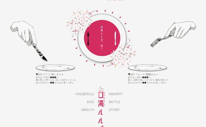 【レイアウトデザイン】クトゥルフ神話TRPG