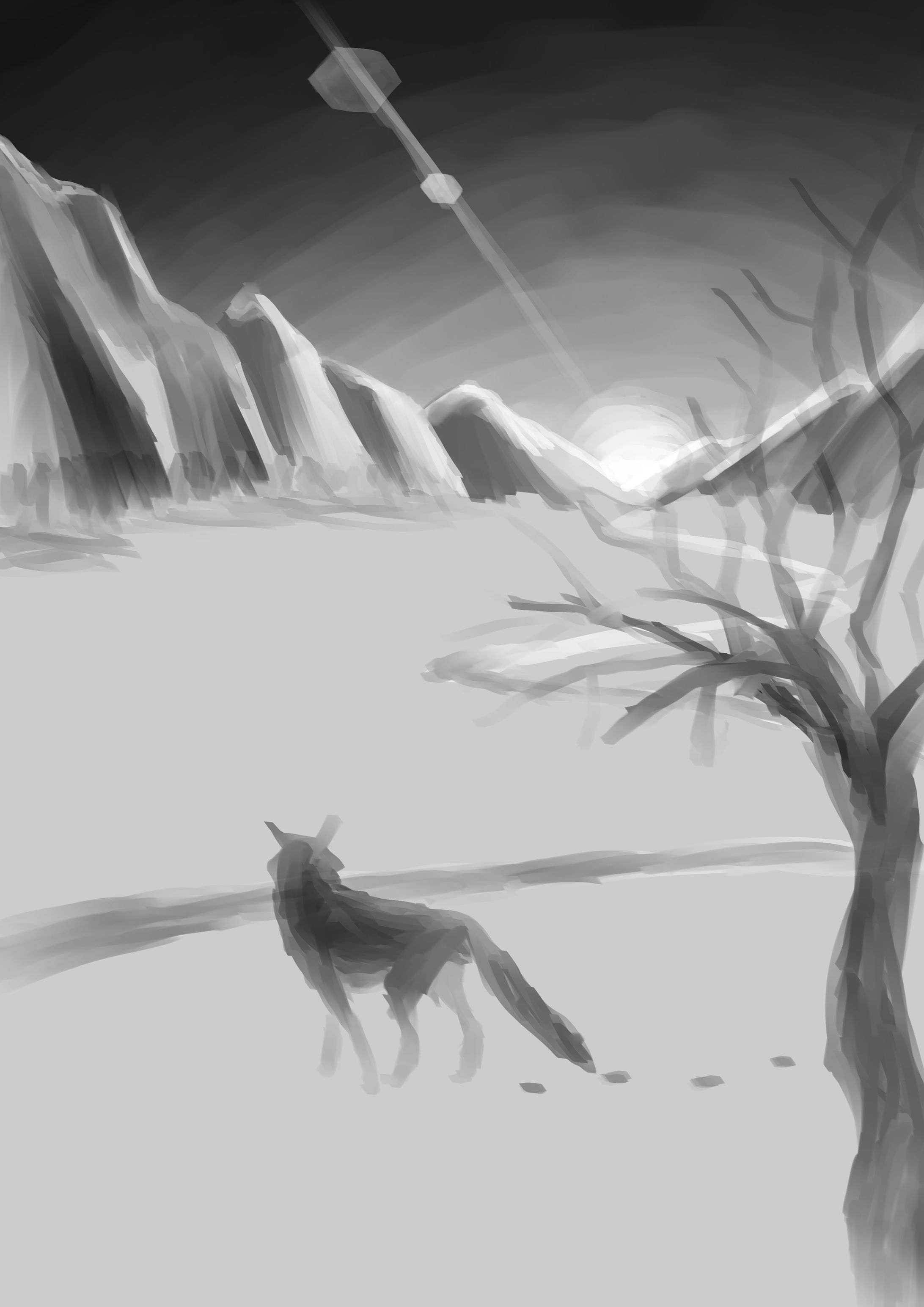 風景スケッチ-1