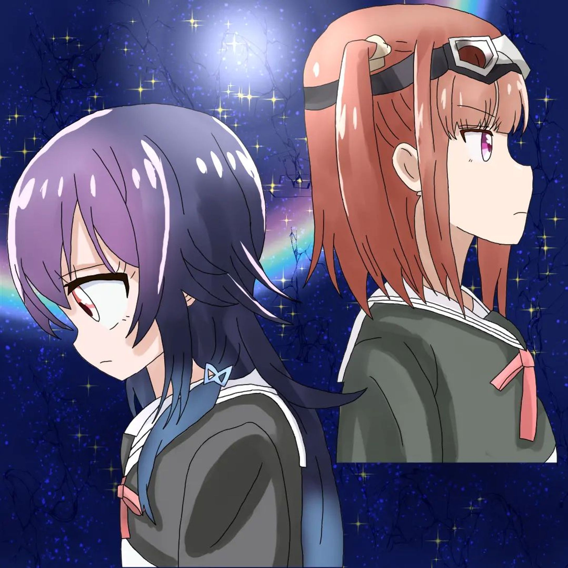 交錯する想い…　#clipstudiopaint #星屑テレパス #星テレ #まんがタイムきらら #小ノ星海果 #雷門瞬-1