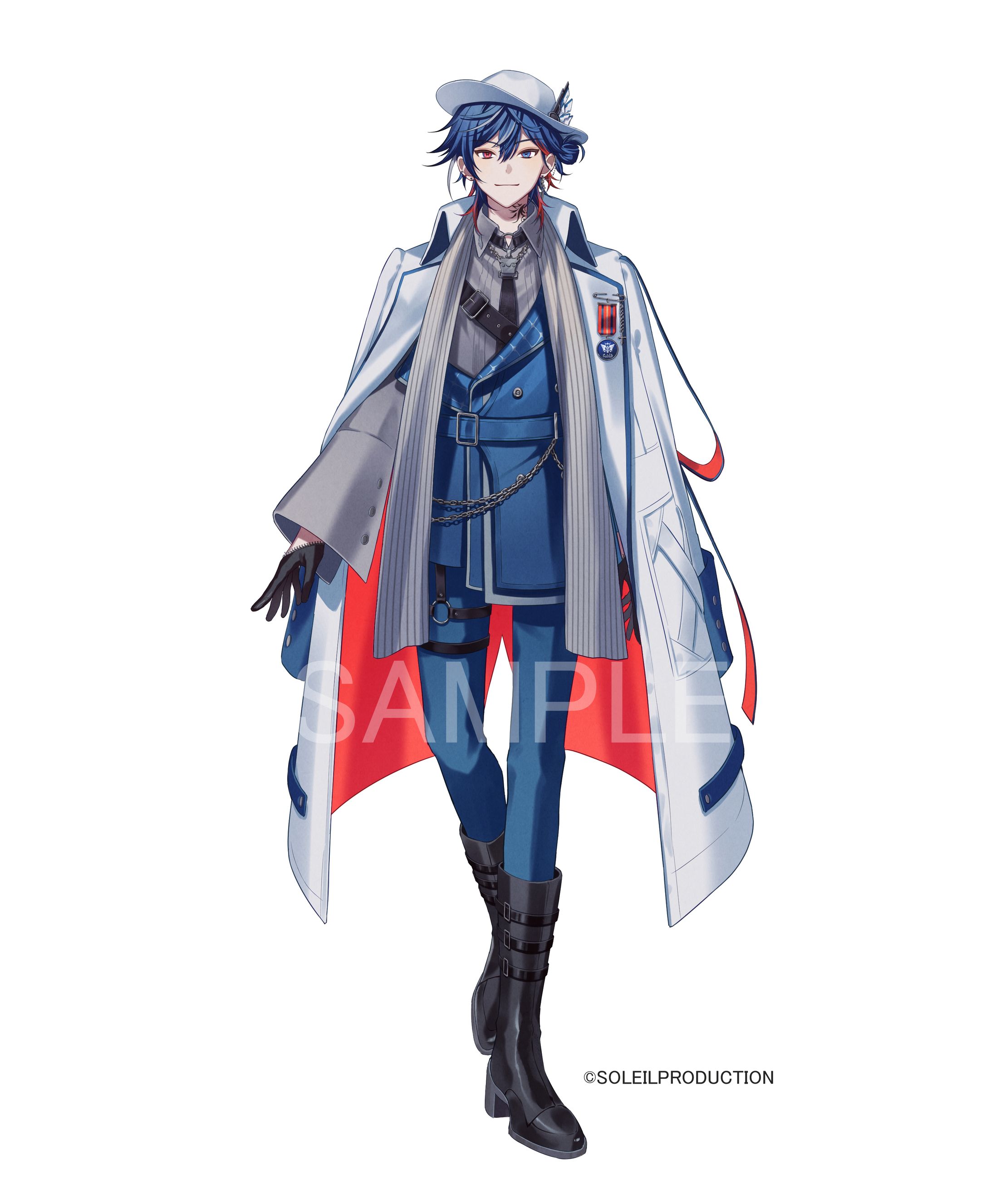 【SOLEILプロダクション】Vライバー様キャラクターデザイン-1