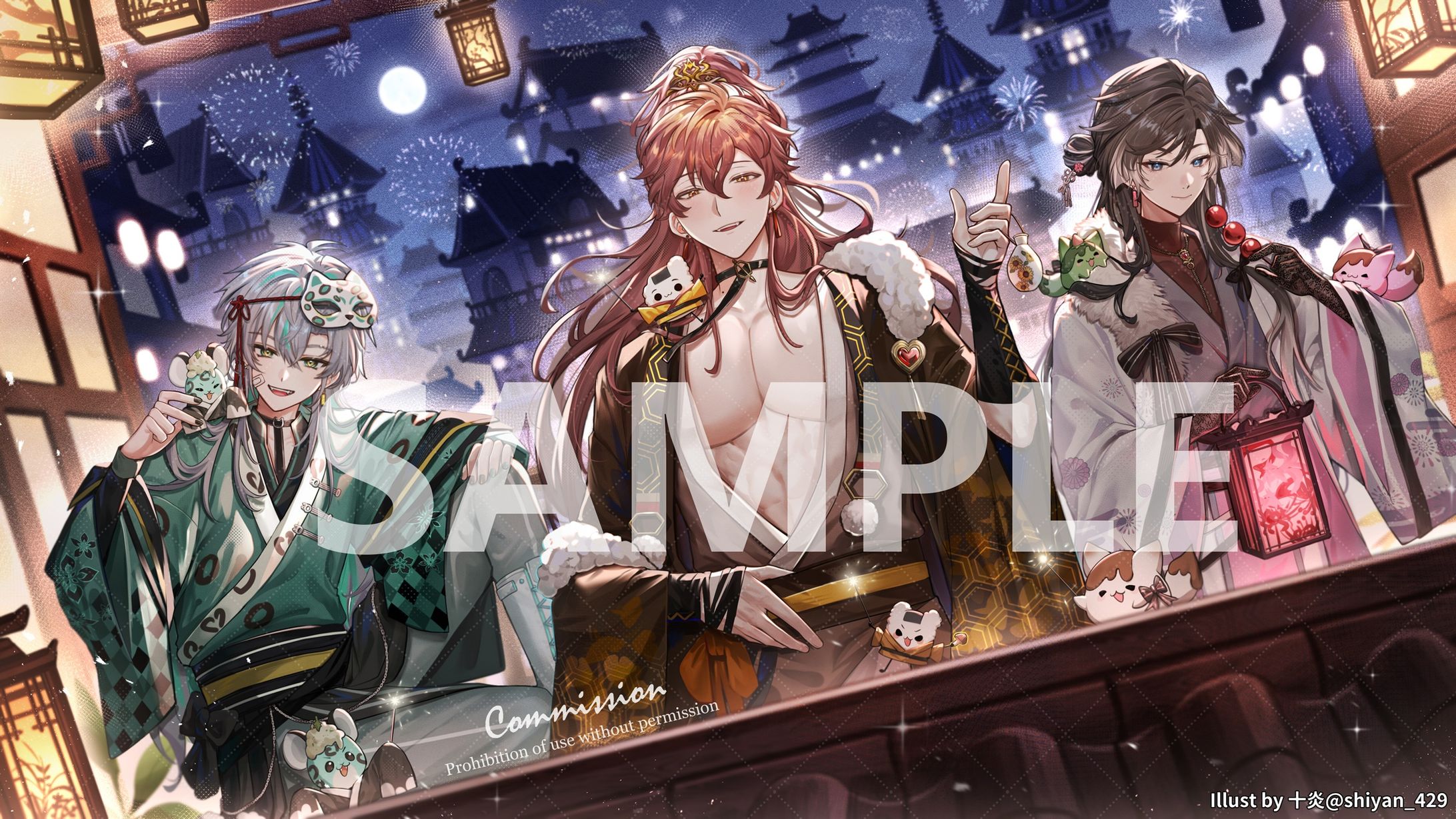 粉絲委託 | CaKano半週年賀圖-1