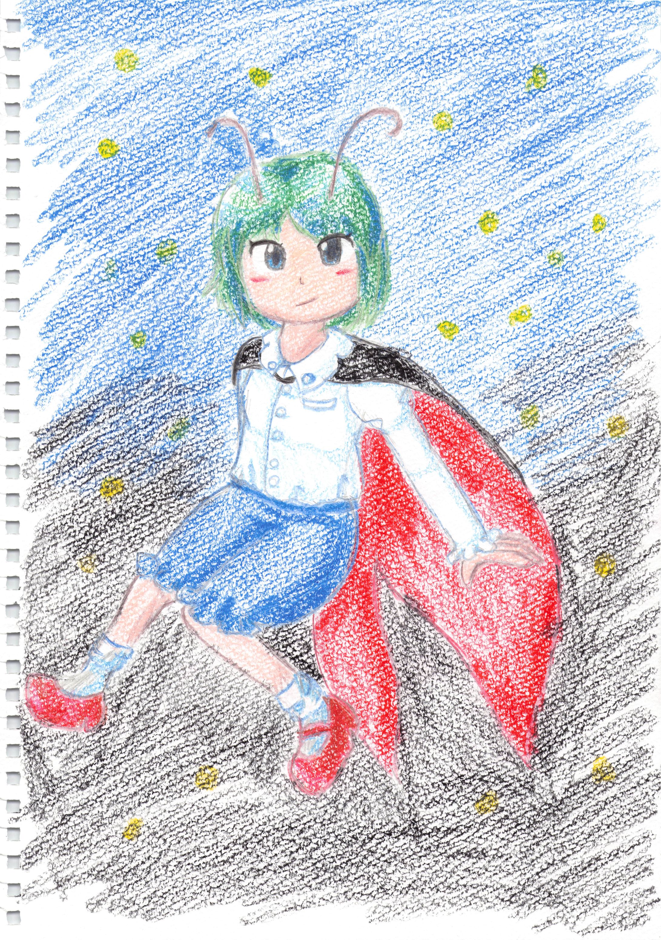リグルの二次創作イラスト④-1