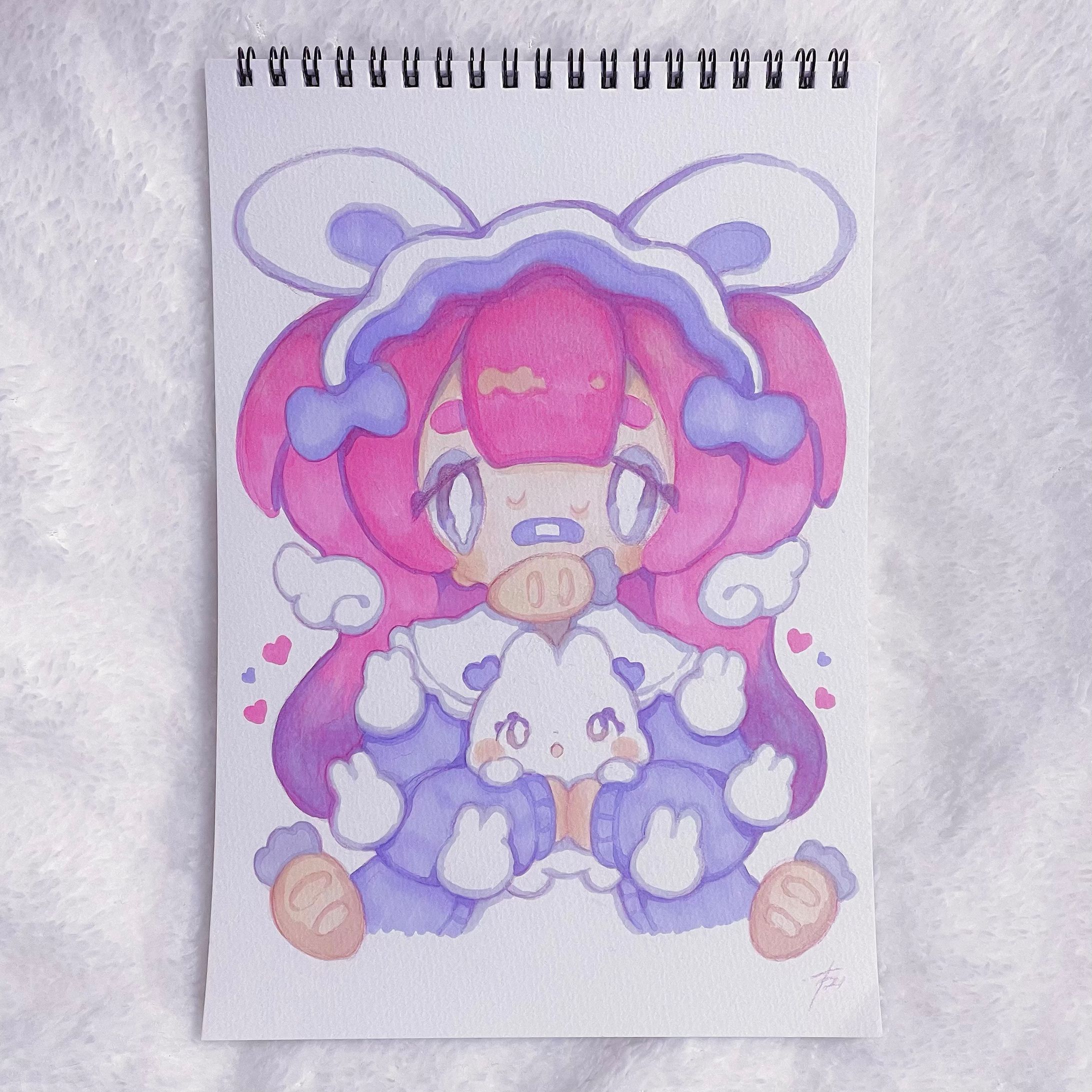 Ohuhu様 イラストマーカー PR用イラスト・動画-1