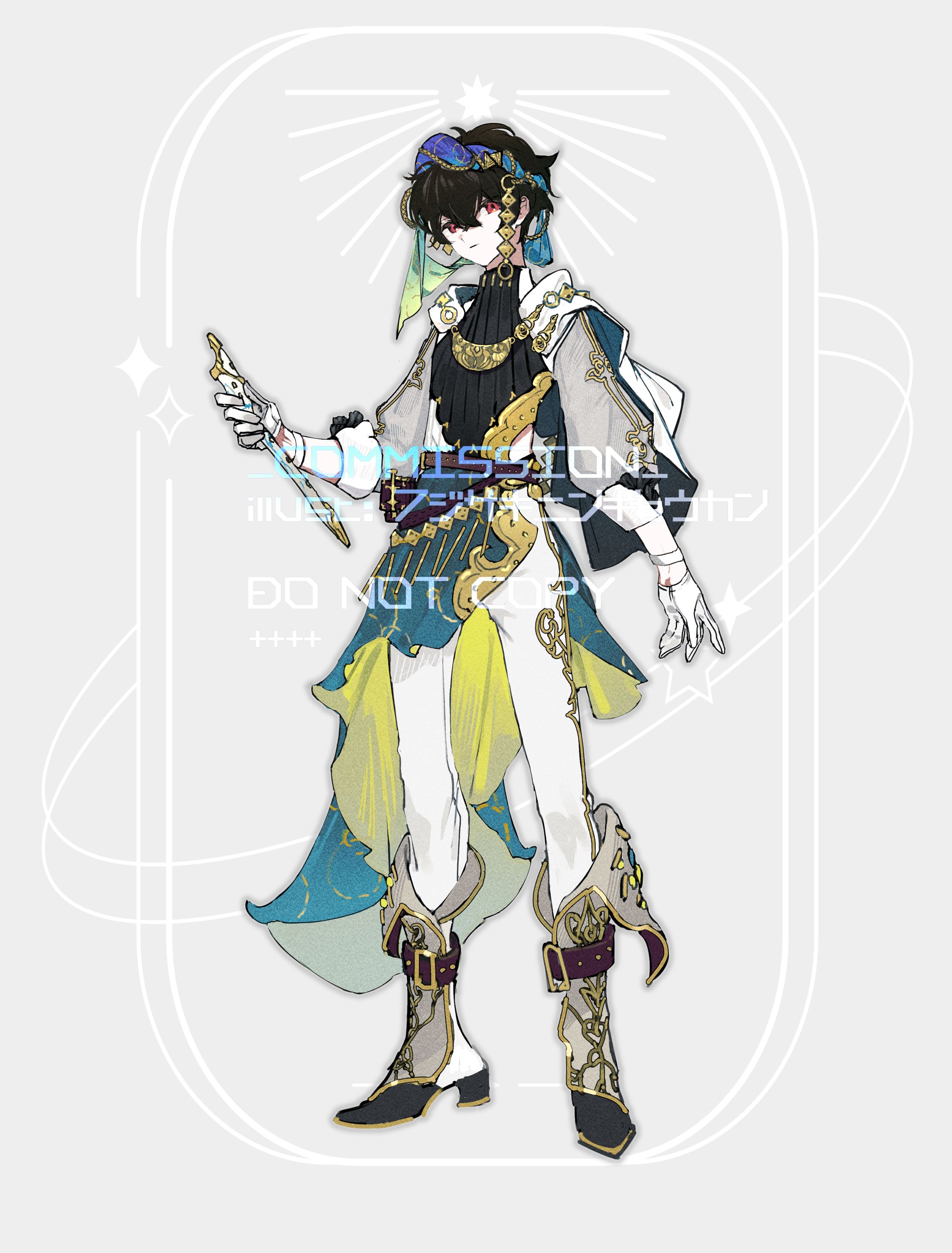 西幻私稿服装设计 男女-1