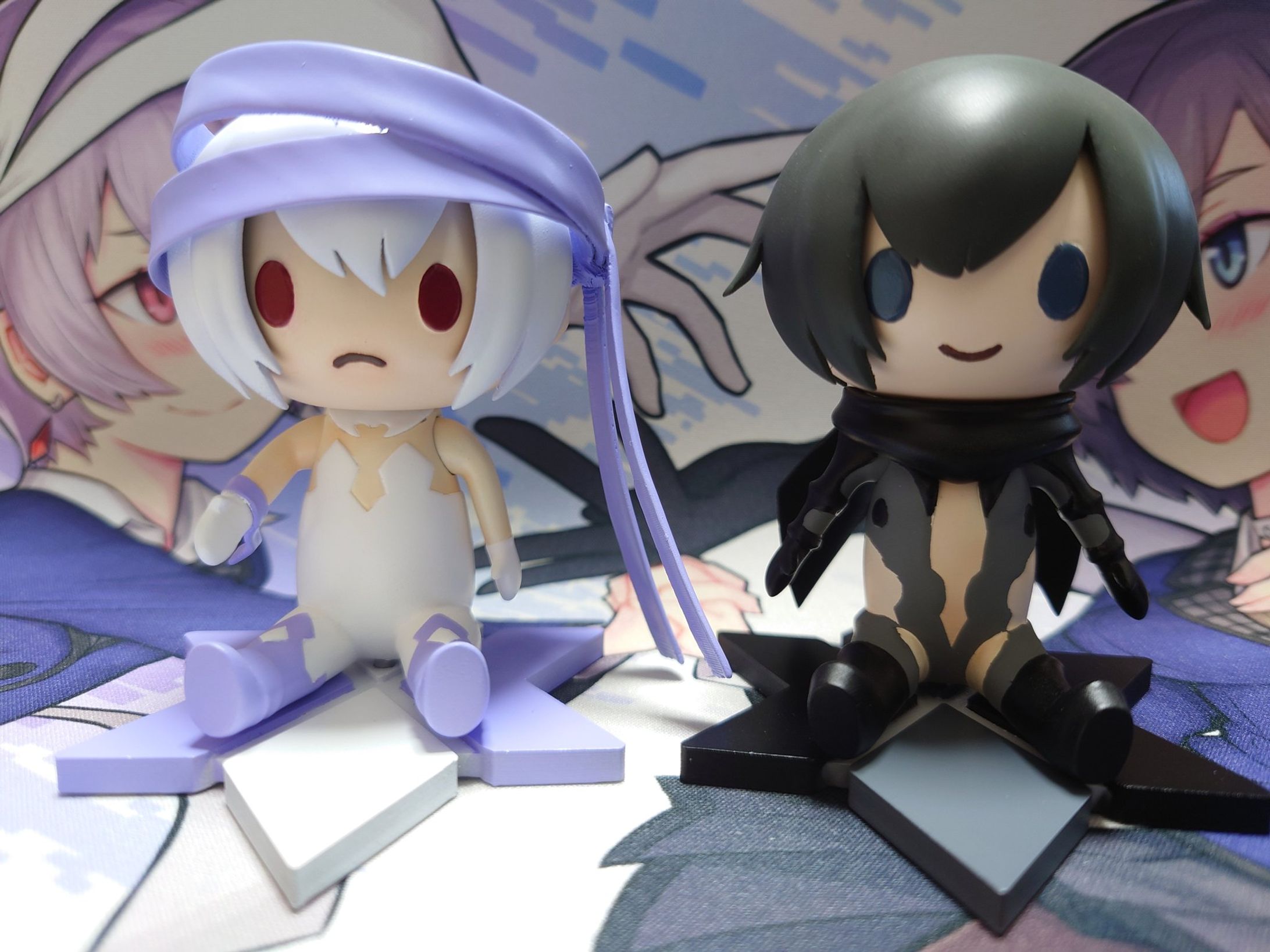 ウリス&ハナレ フィギュア(Wixoss)-1