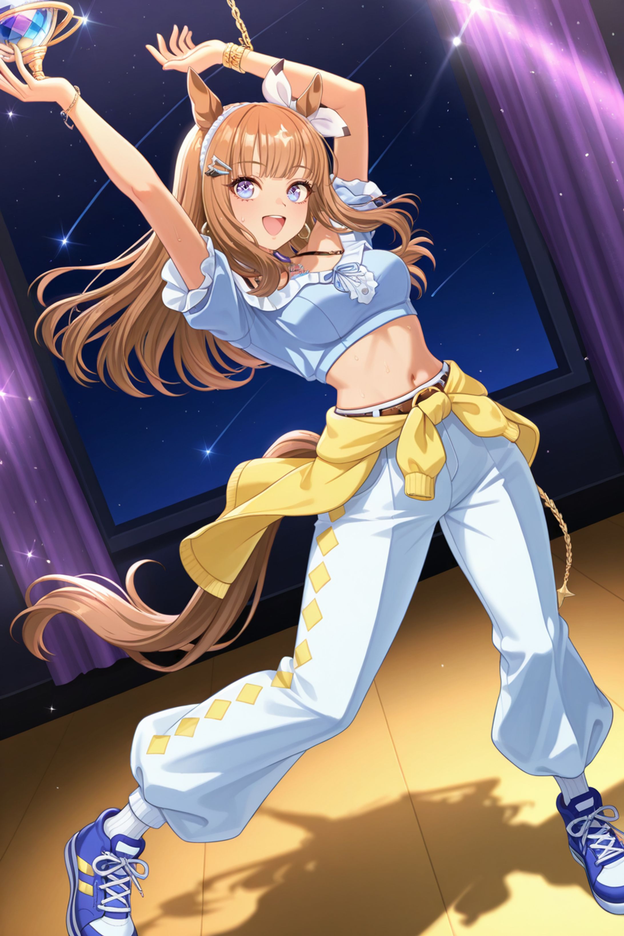 ウマ娘 aiイラスト】ウマ娘 メジロアルダン AIイラスト - Retronのイラスト